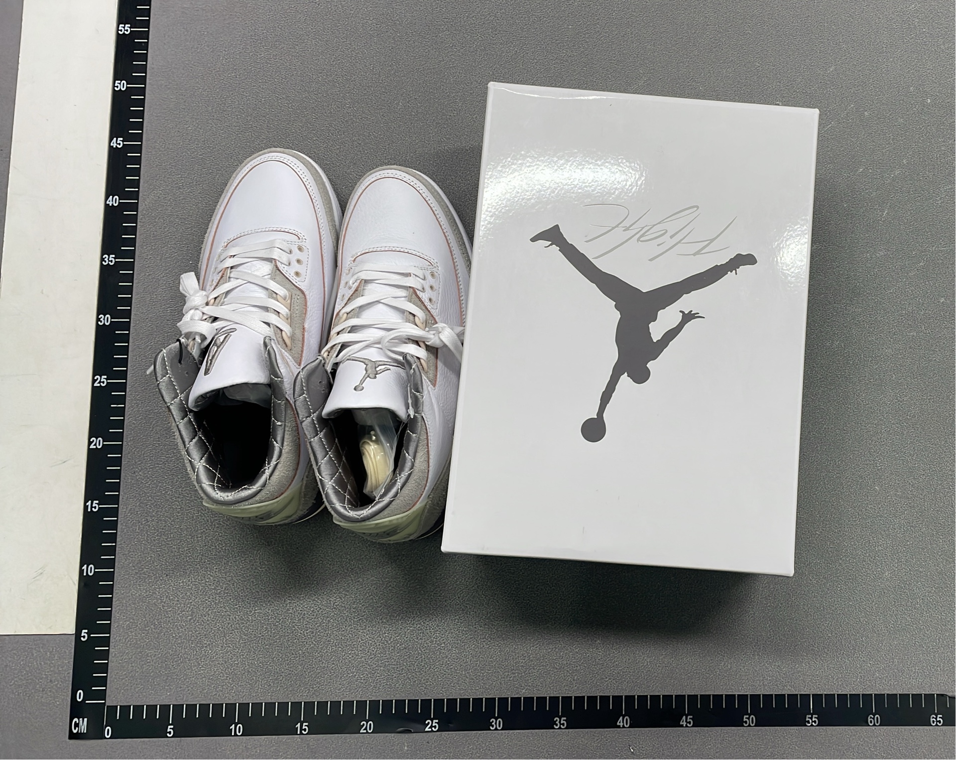 OG Air Jordan 3 Retro Sneakers - Classic Black, White, Navy & Pink Colorways