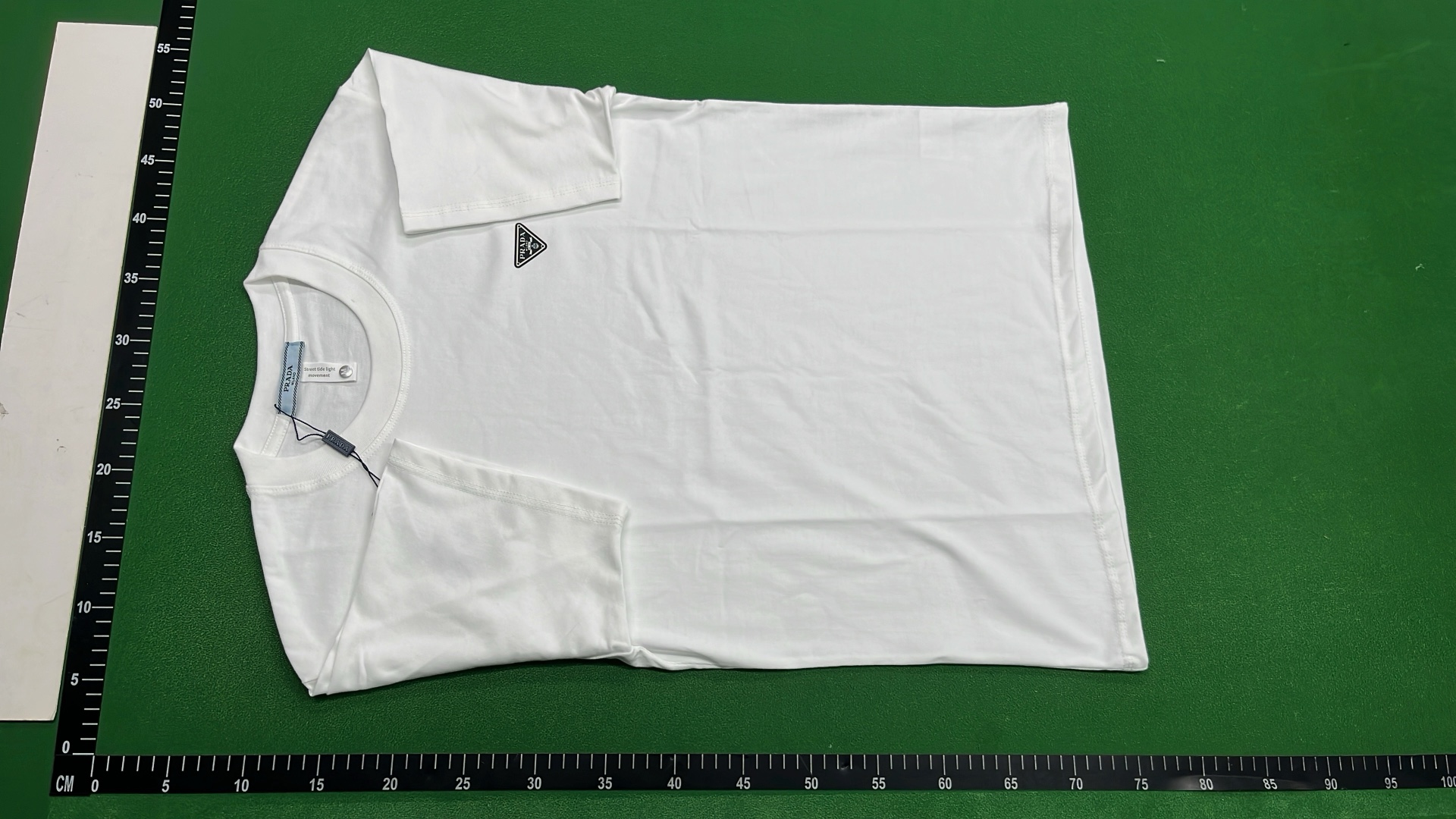 Prada Milano T-Shirt with Logo and Graphic Design