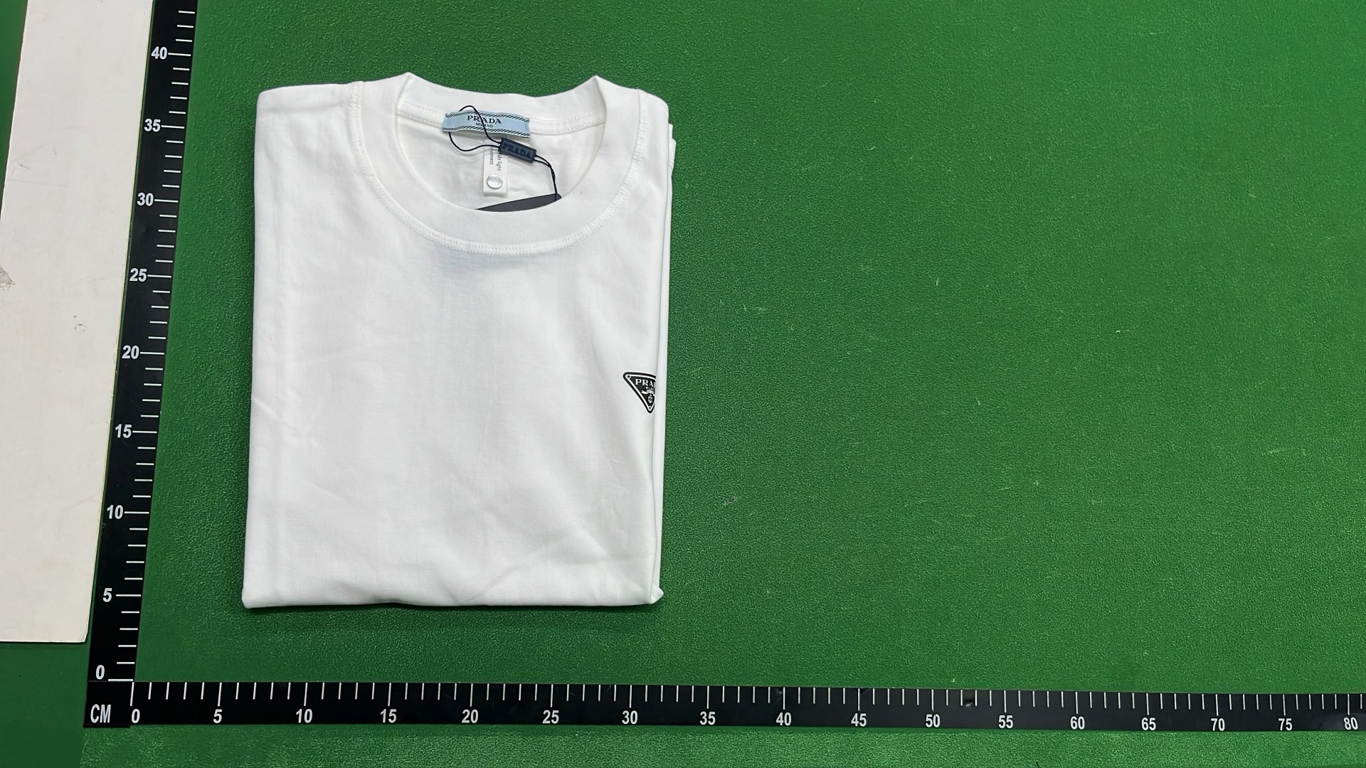 Prada Milano T-Shirt with Logo and Graphic Design
