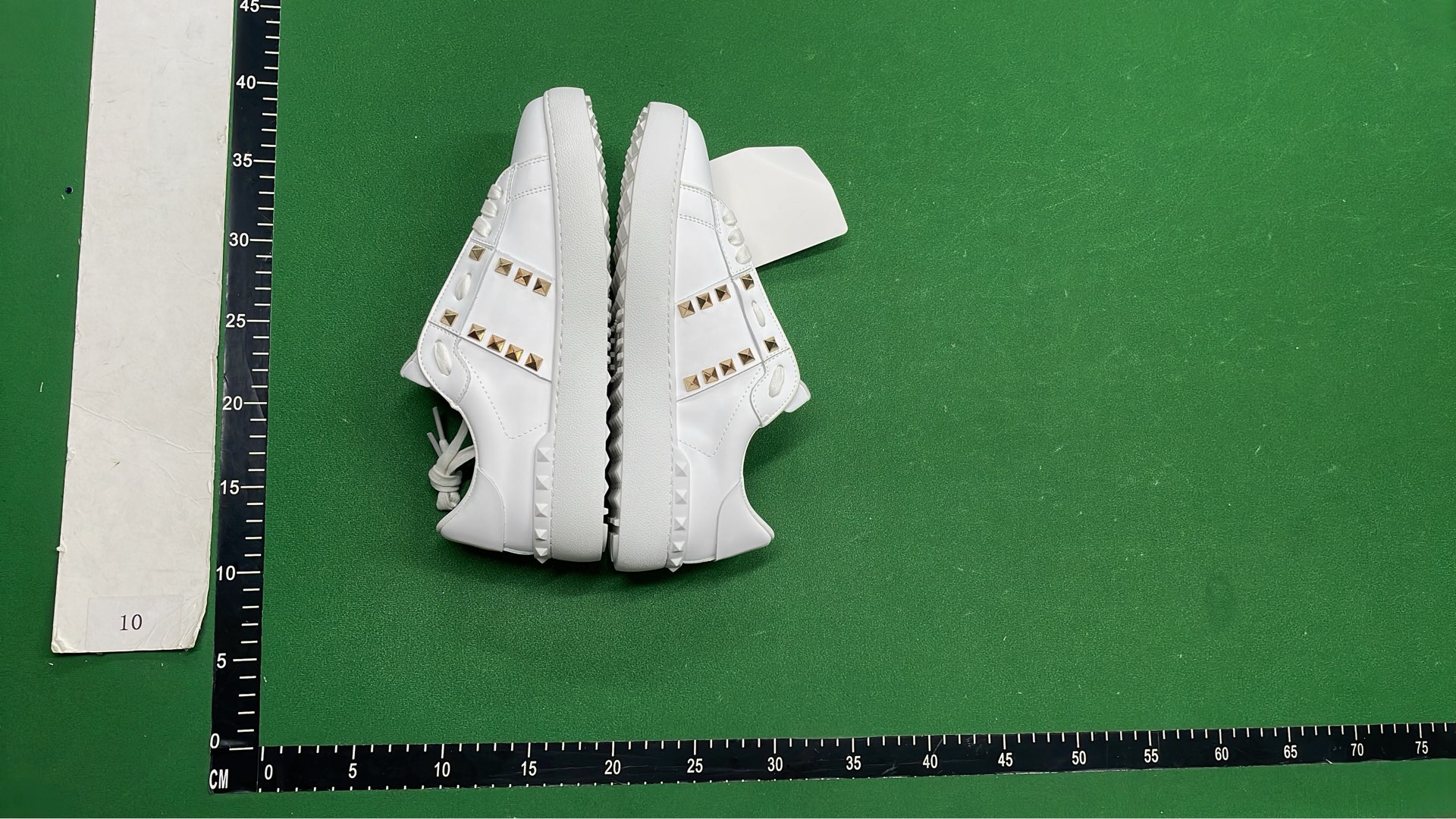 White Sneakers with Colorful Stripes - Fashionable Casual Shoes for Women