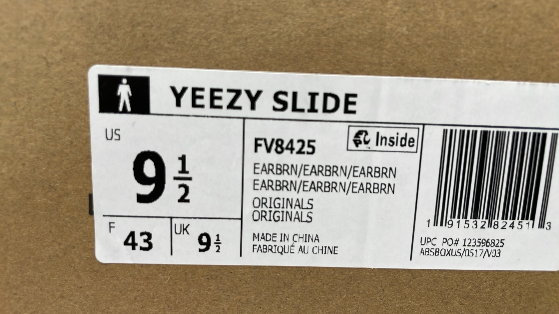 Yeezy Slide Black Slides HQ6448