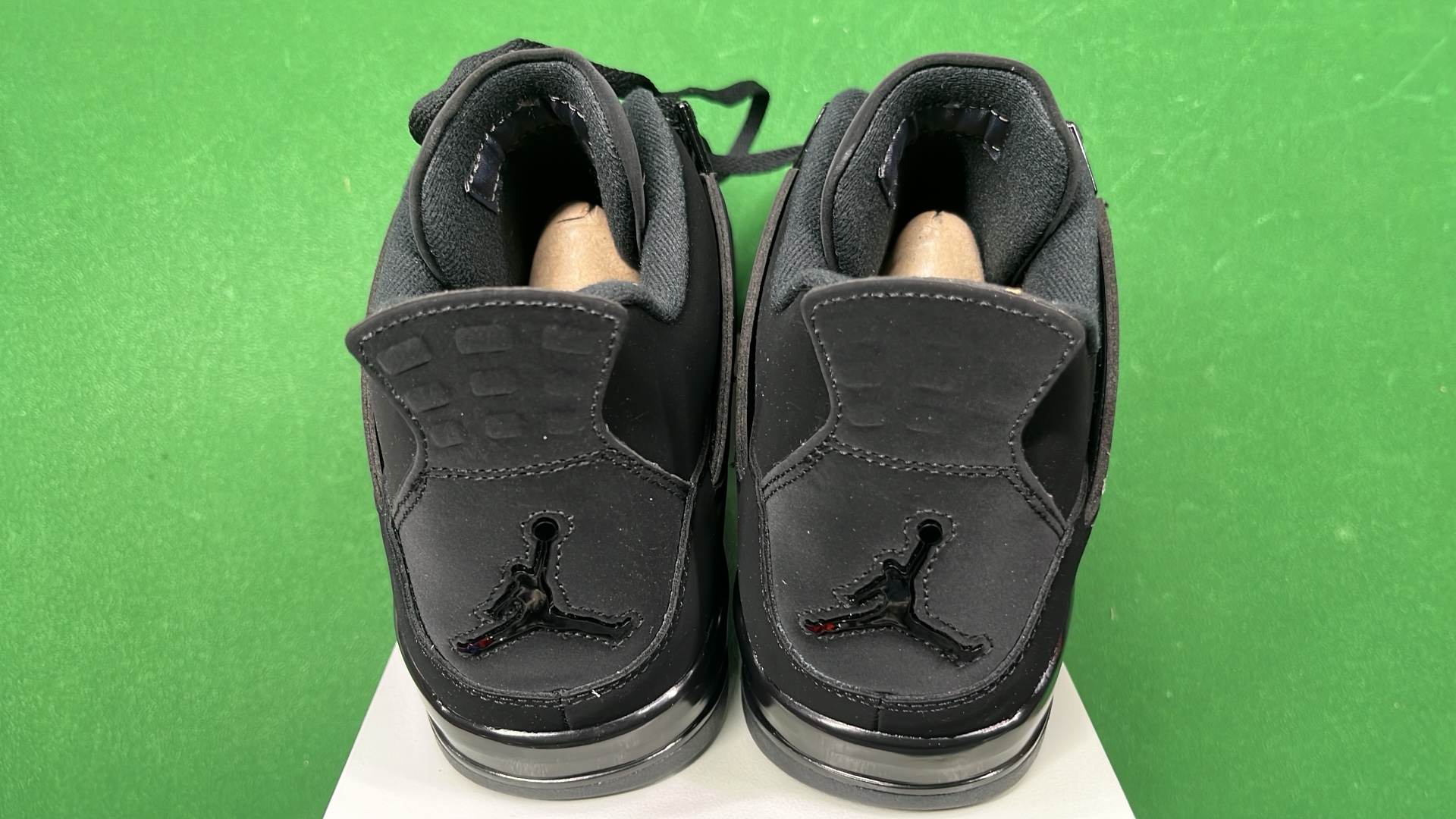 Air Jordan 4 Retro White Black Men's Basketball Shoes