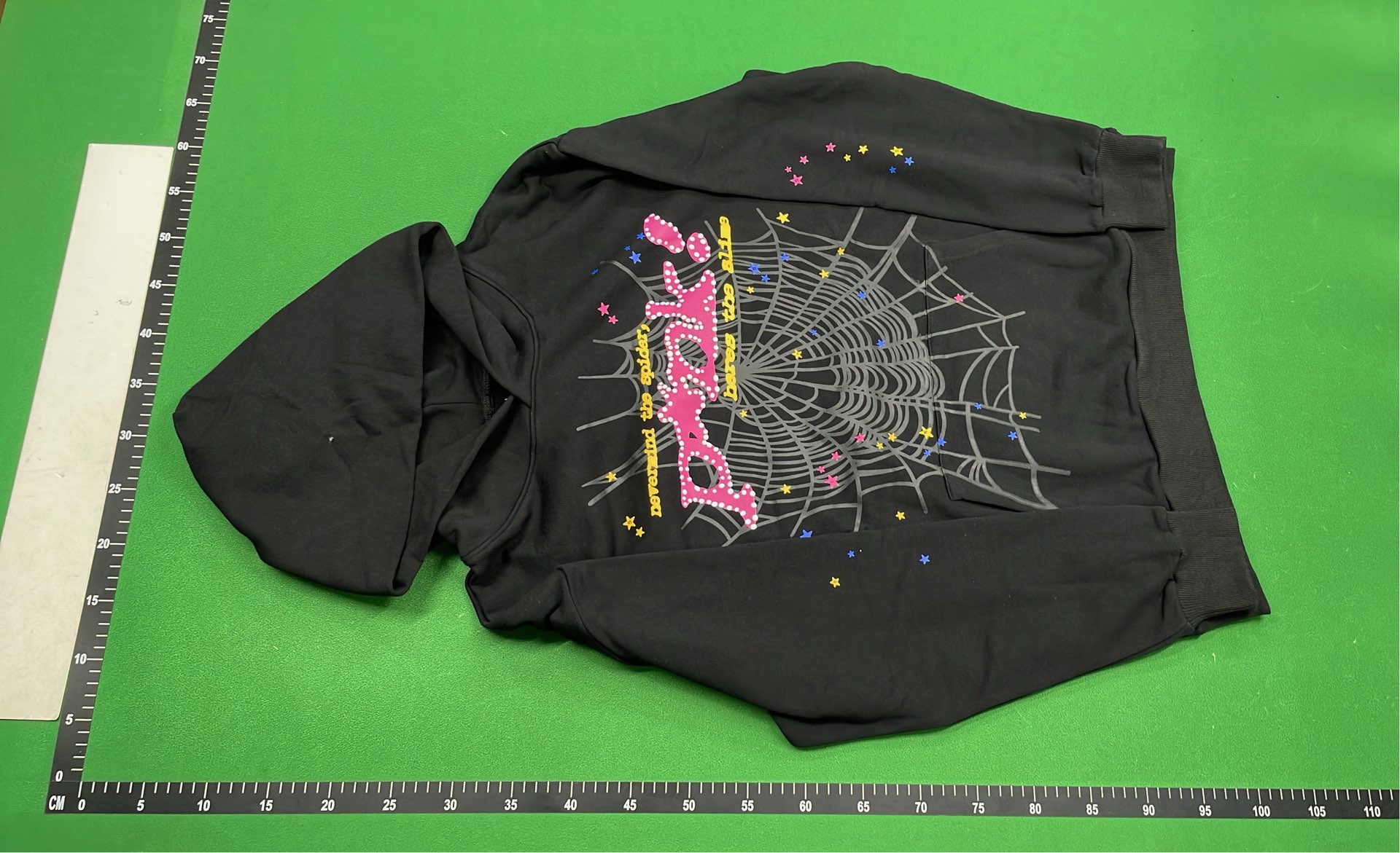 Spider Web Hoodie - Black & Pink Edition