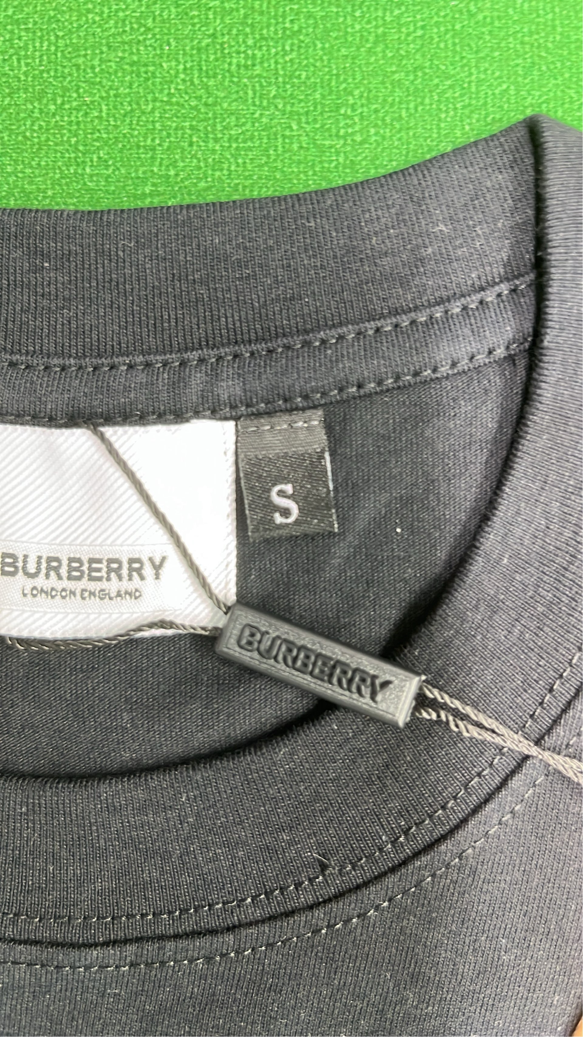 Burberry Graphic T-Shirt with Crest Design