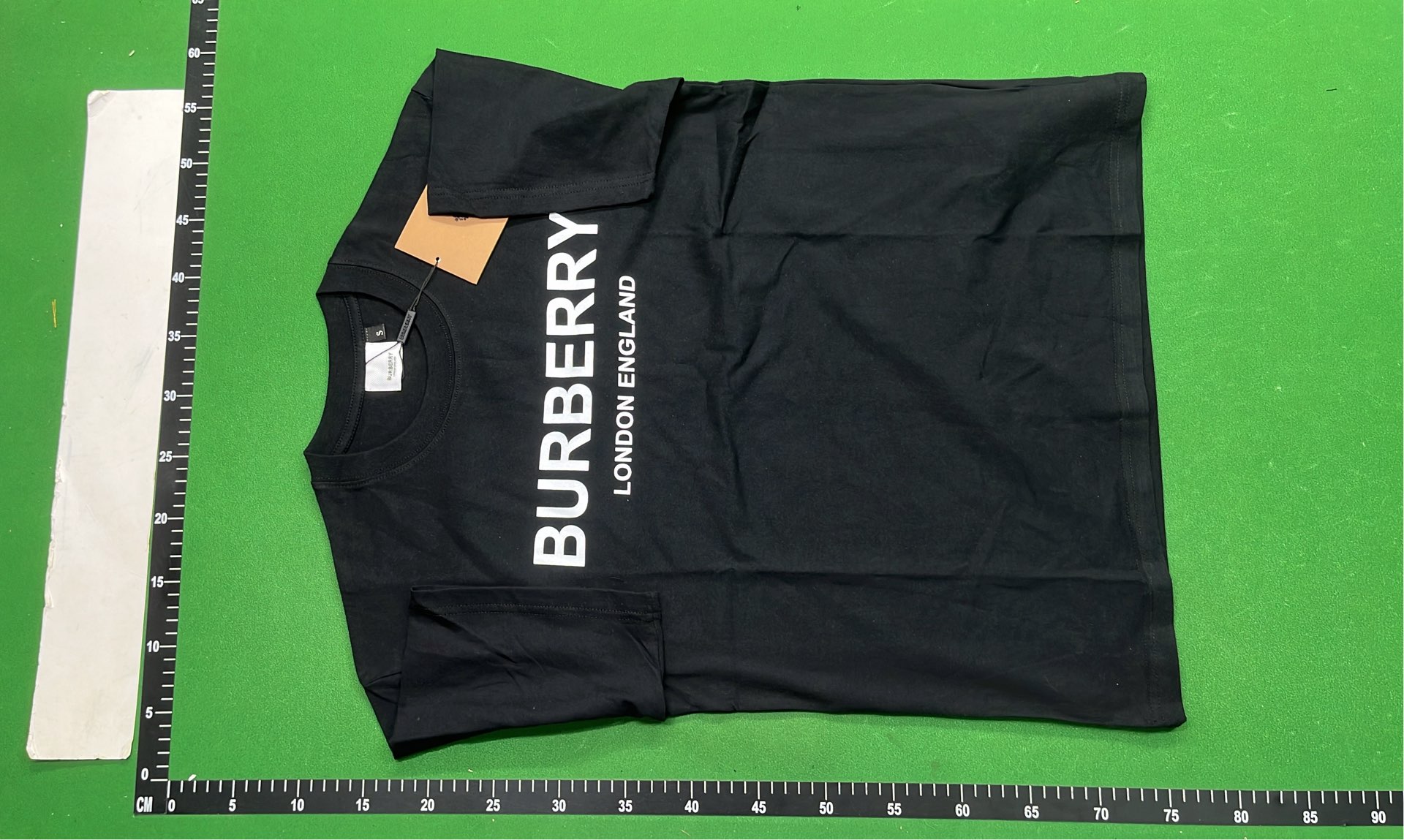 Burberry Graphic T-Shirt with Crest Design