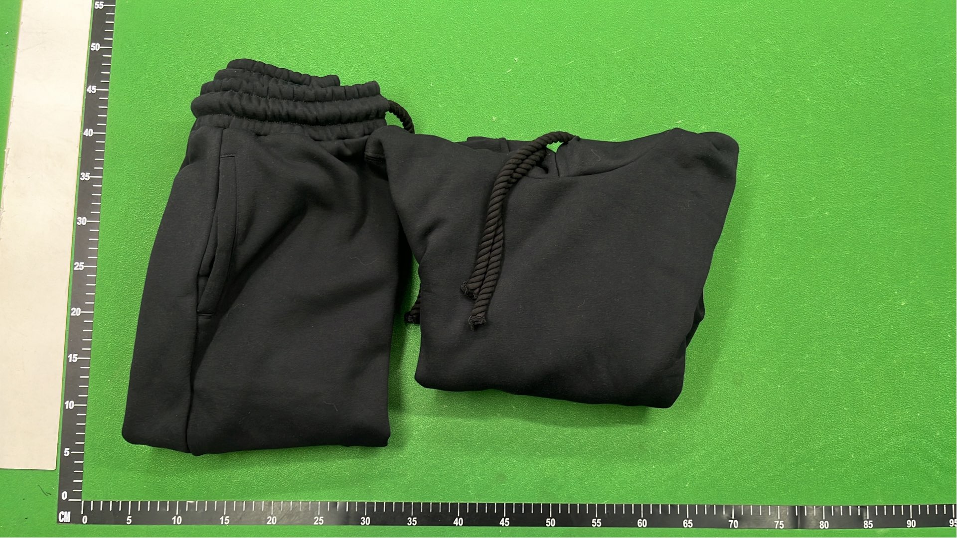 Black Hoodie and Jogger Pants Set
