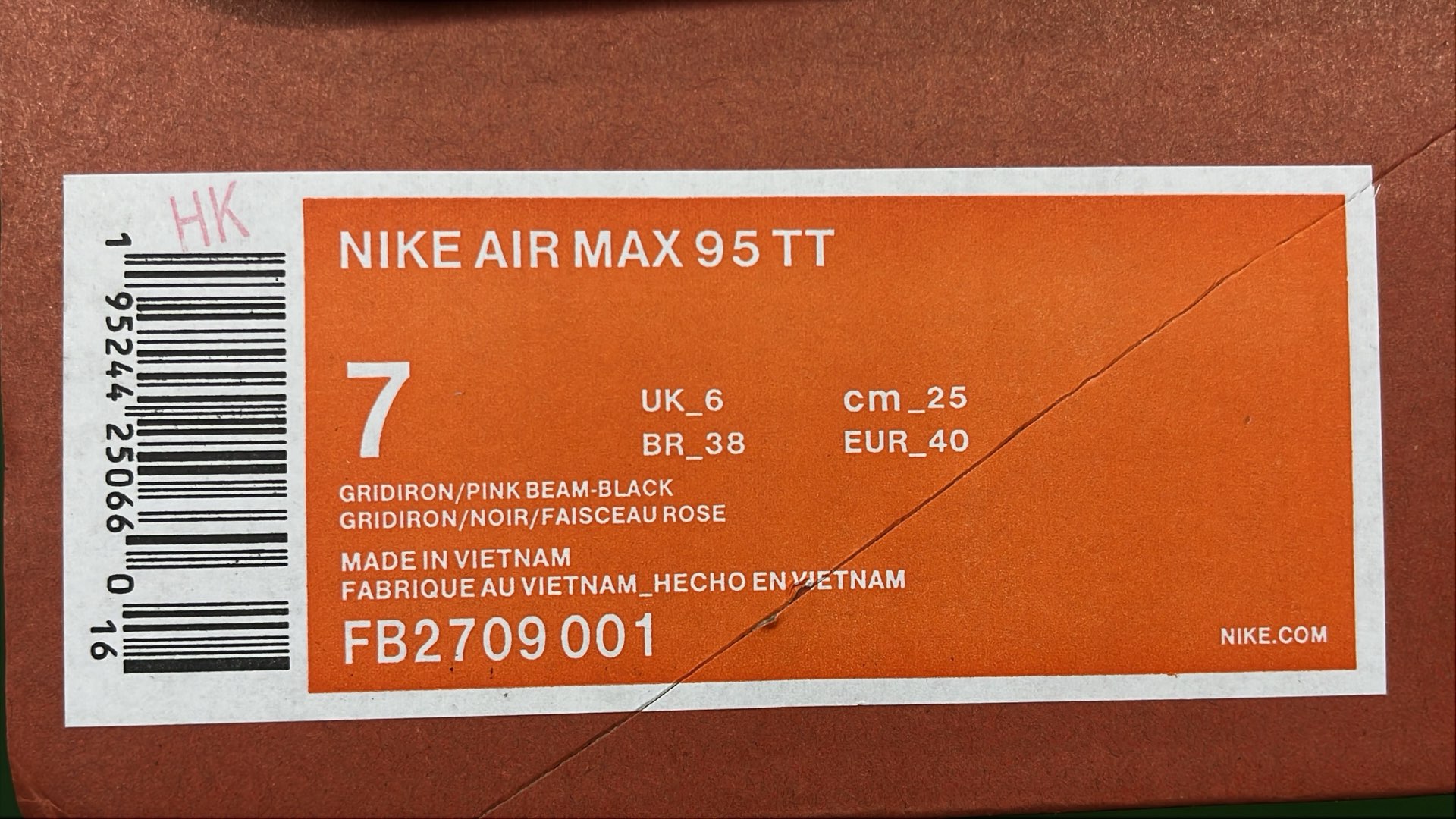 Nike Air Max 95 Men's Running Shoes