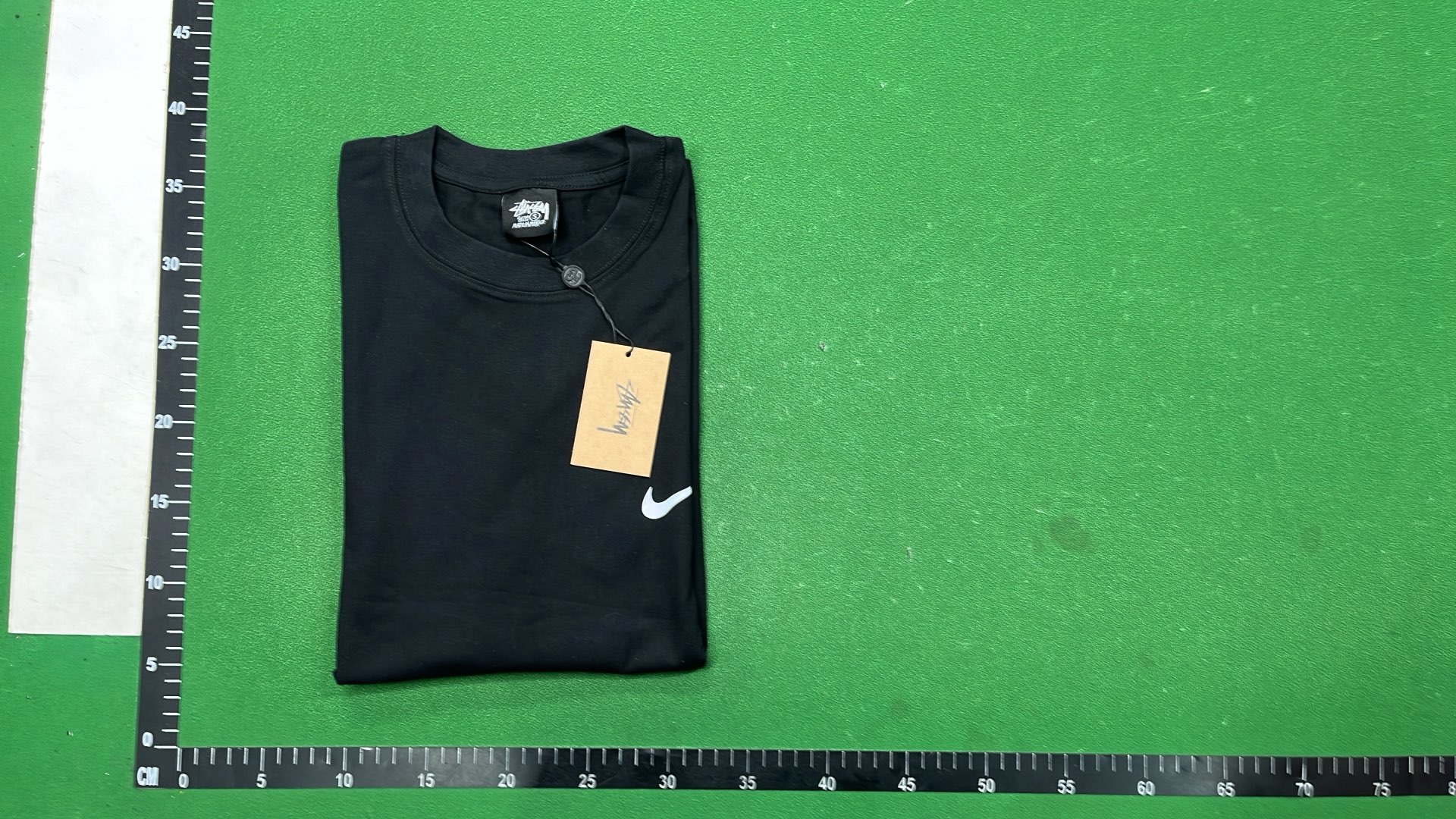 St&uuml;ssy x Nike Black T-Shirt Collaboration