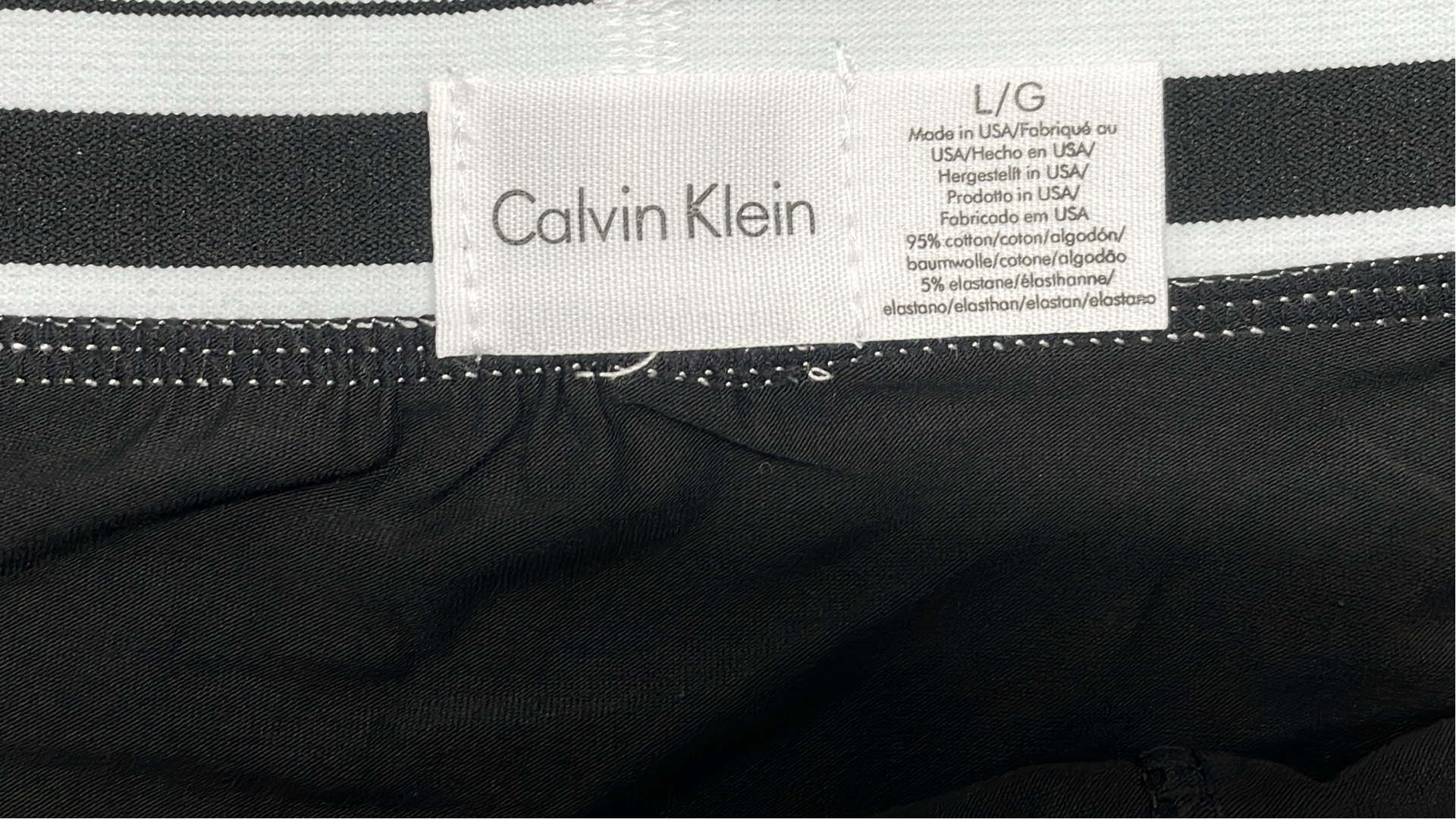 Calvin Klein Men's Navy Blue Boxer Briefs