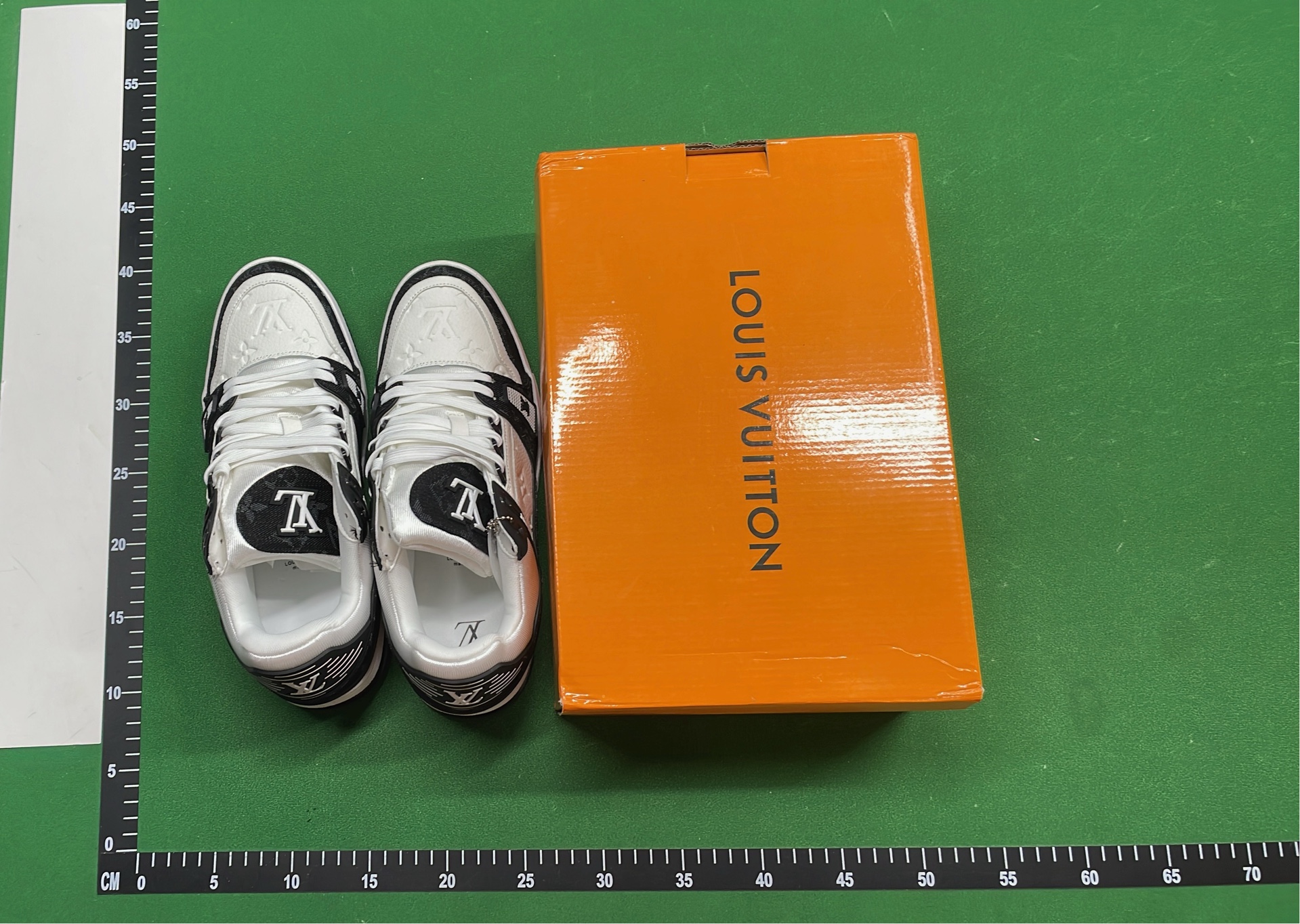Louis Vuitton x Nike Air Force 1 Low Blue Monogram Sneakers