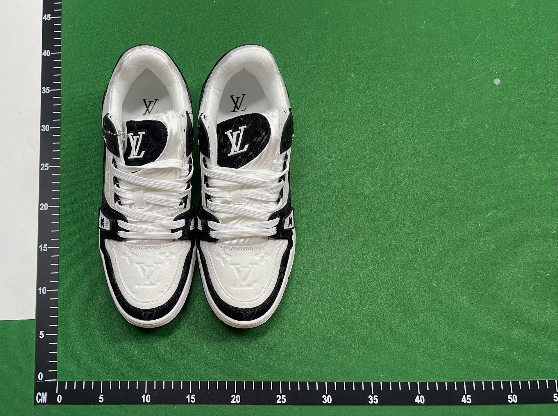 Louis Vuitton x Nike Air Force 1 Low Blue Monogram Sneakers