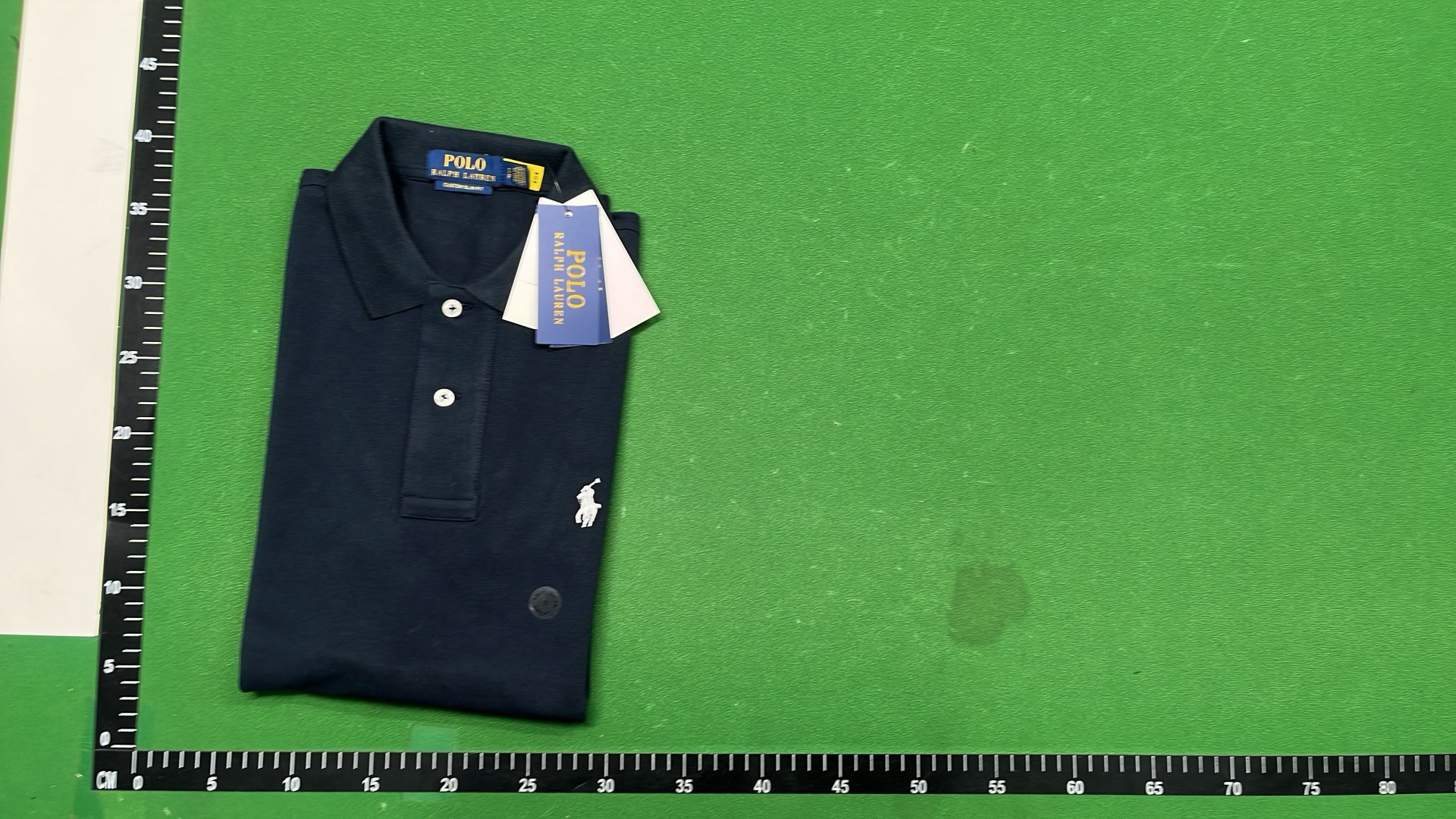 Men's Peach Polo Shirt with Short Sleeves