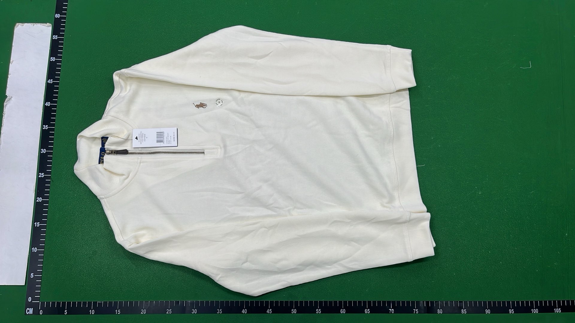 R.L. Quarter Zip-Up Sweater