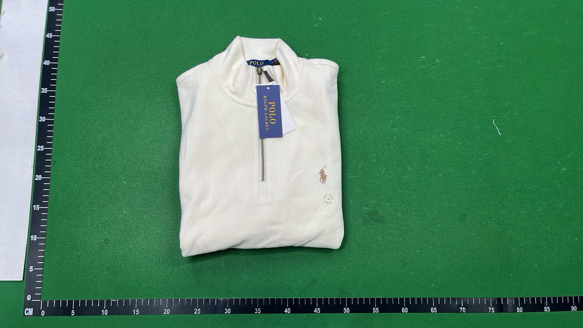 R.L. Quarter Zip-Up Sweater