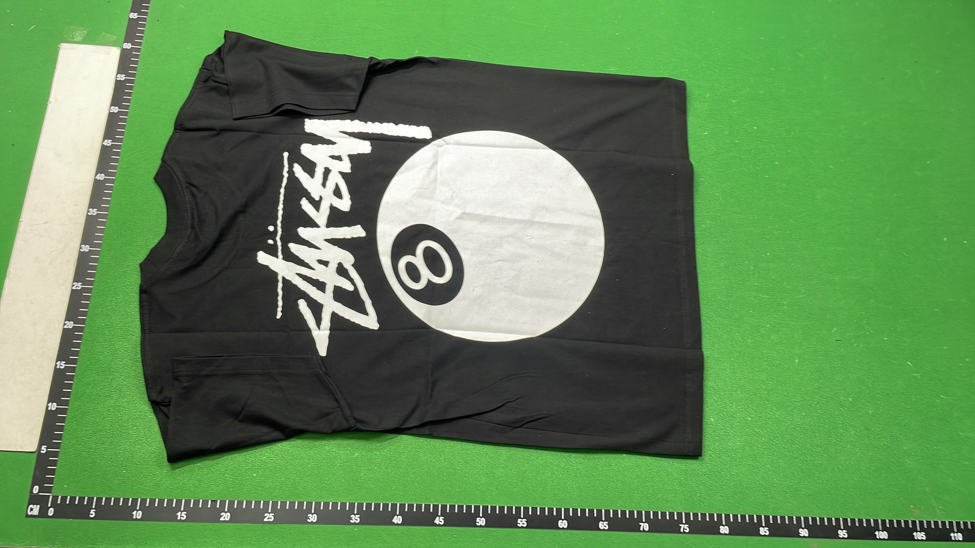 Black and White Abstract Design T-Shirt for Men