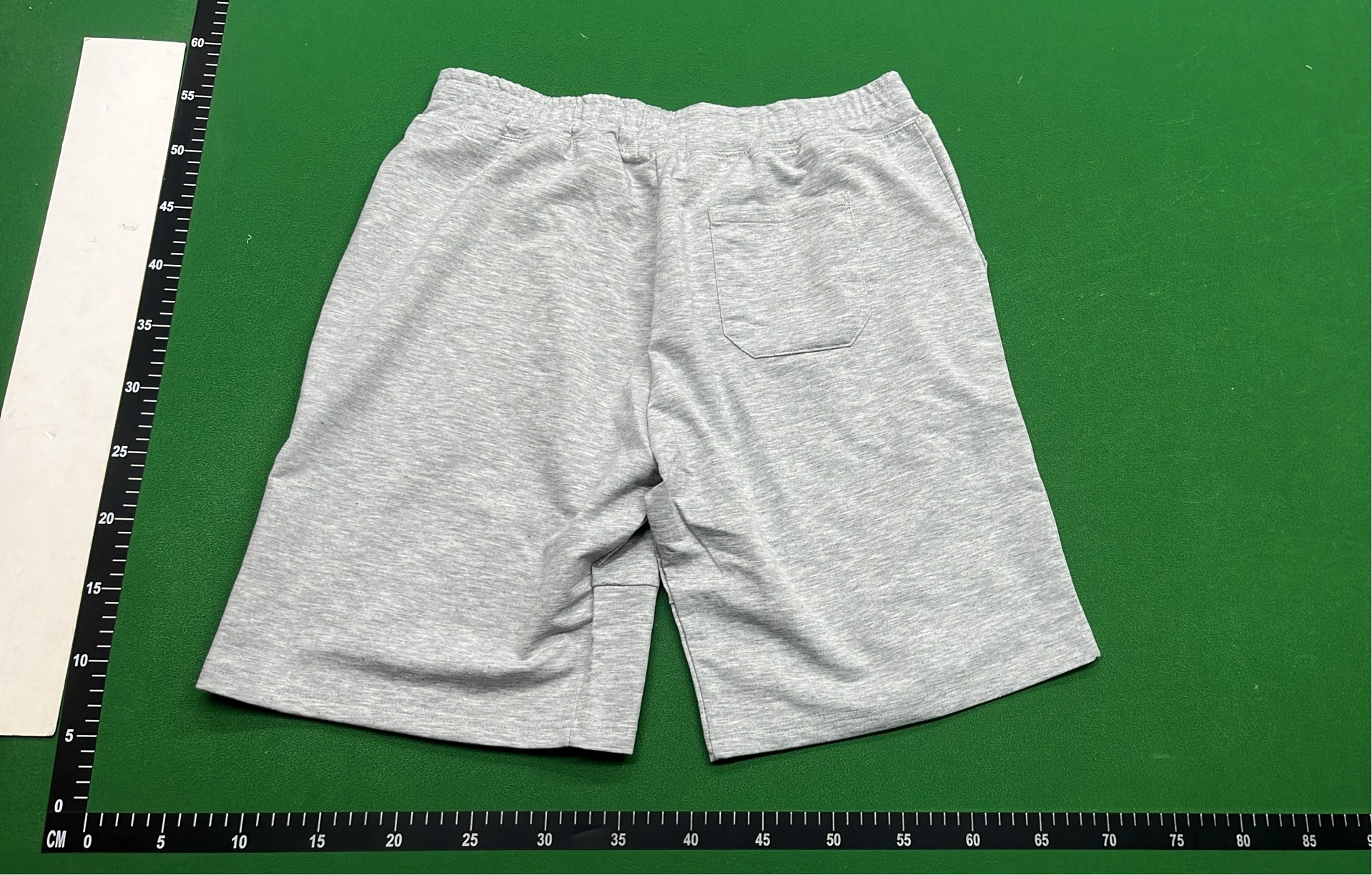 Navy Blue Drawstring Shorts with Red Pony Logo