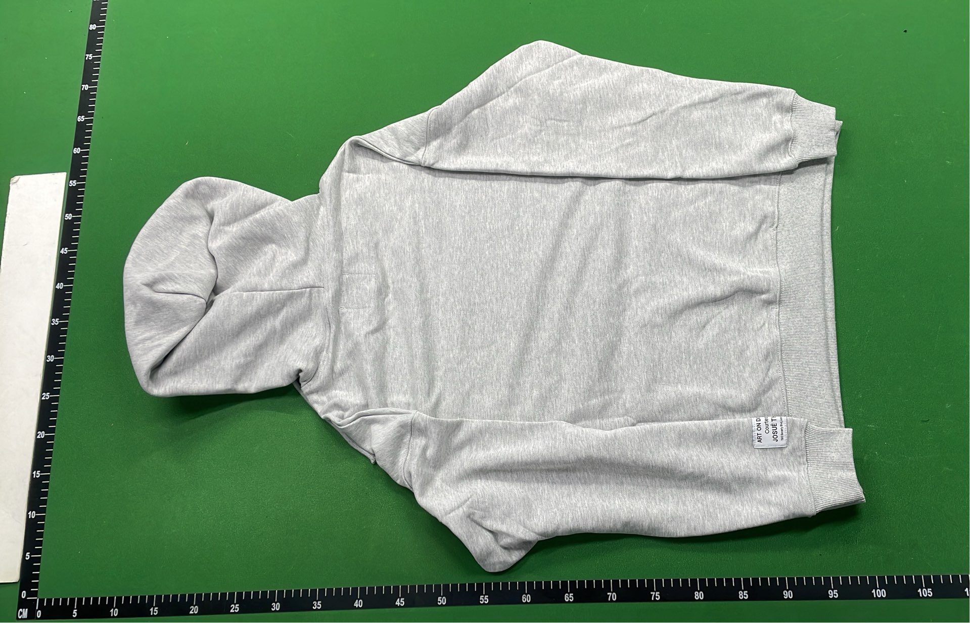Gallery Dept. Black Hoodie with Logo Print
