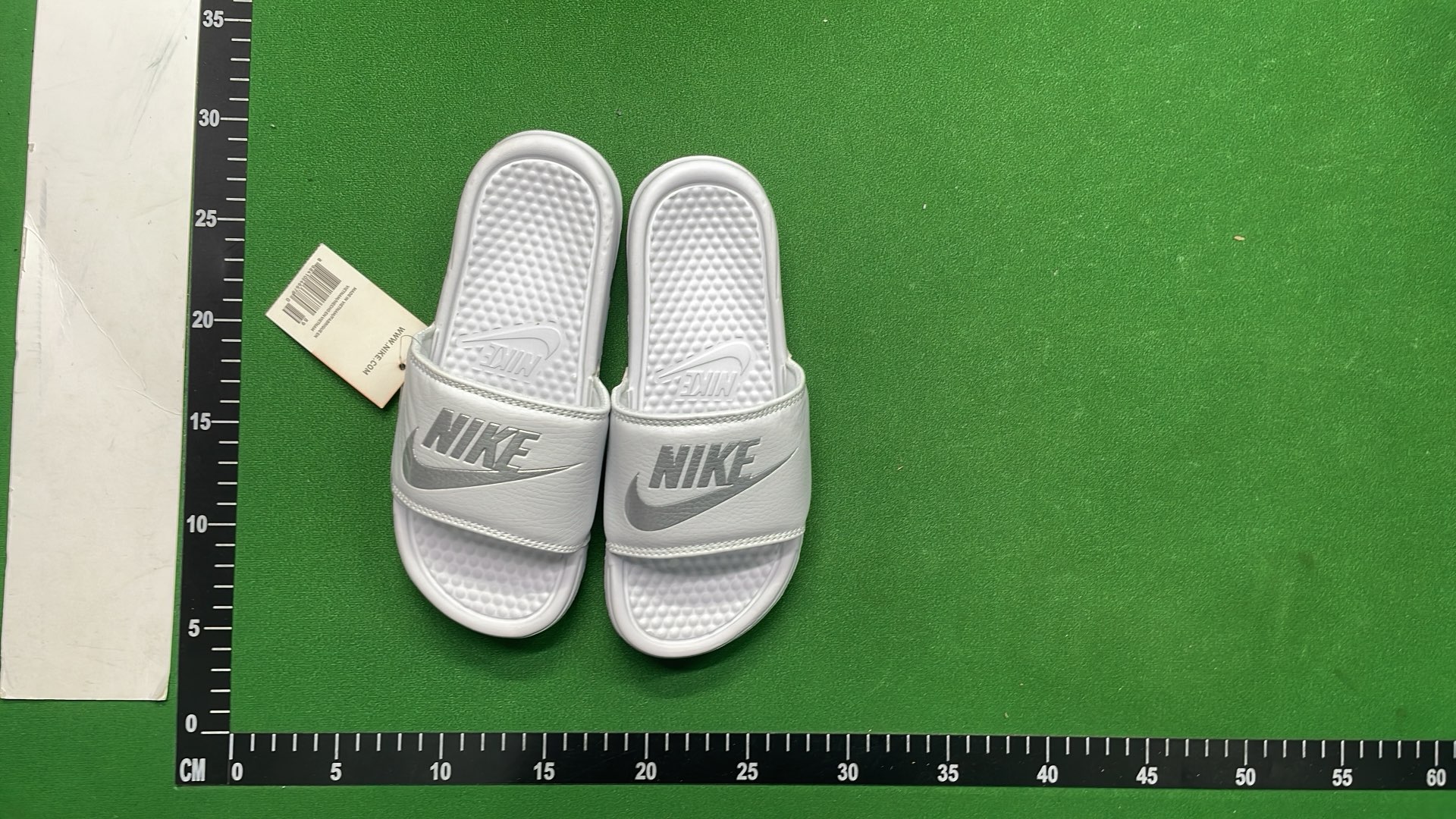 Nike Slide Sandals Black with Red Logo - Men's Summer Footwear