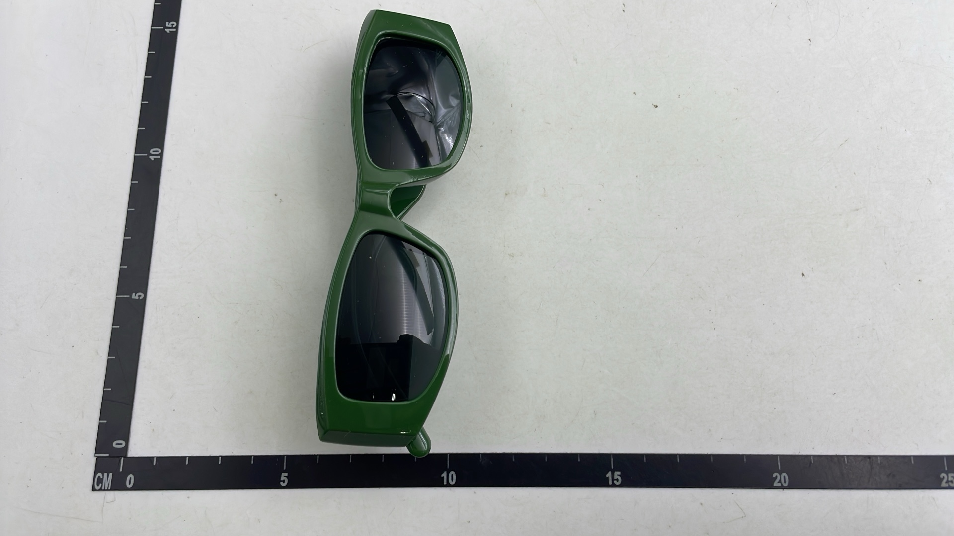 White Transparent Sunglasses with AB Lenses - Palm Angels