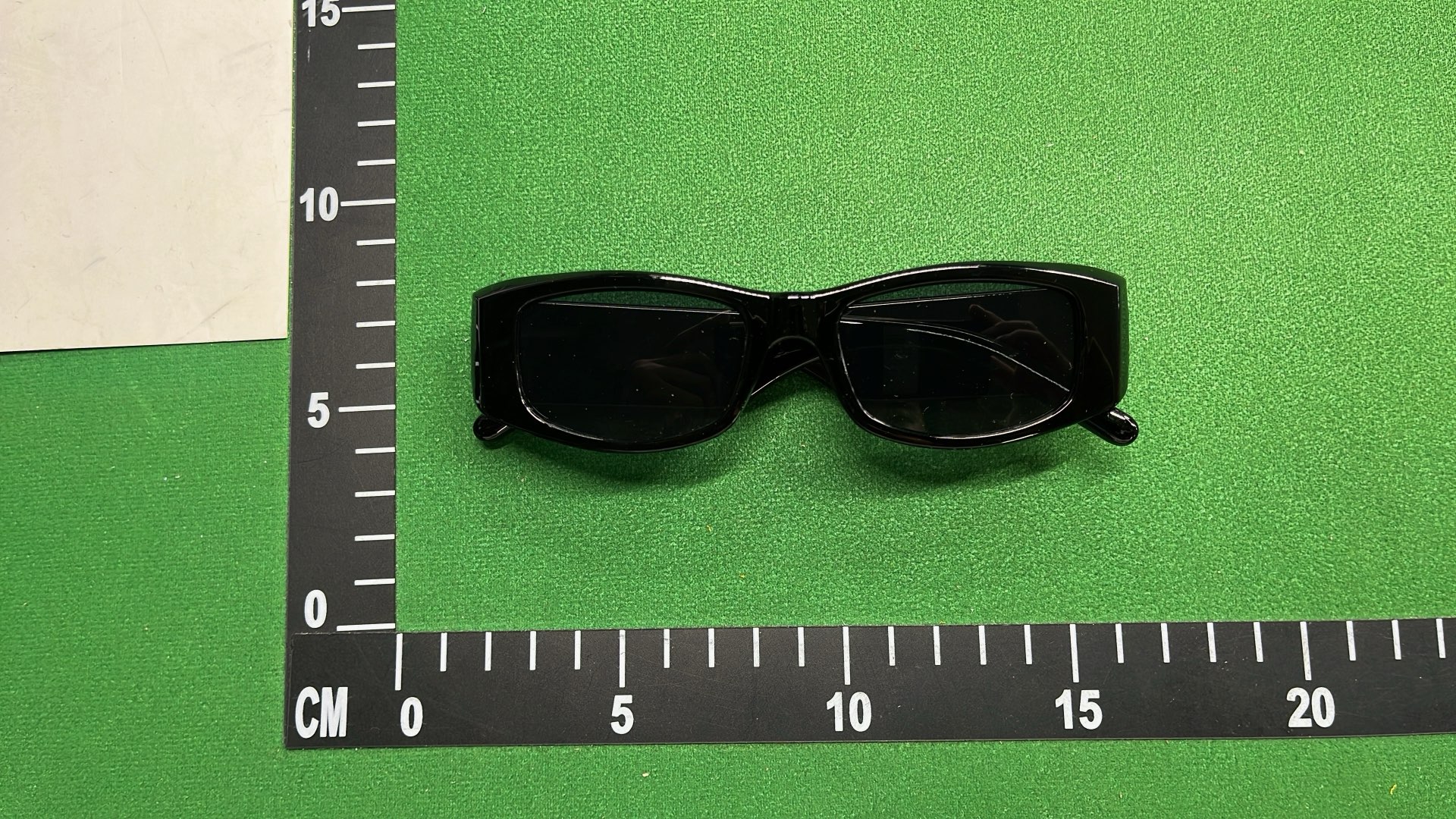 White Transparent Sunglasses with AB Lenses - Palm Angels
