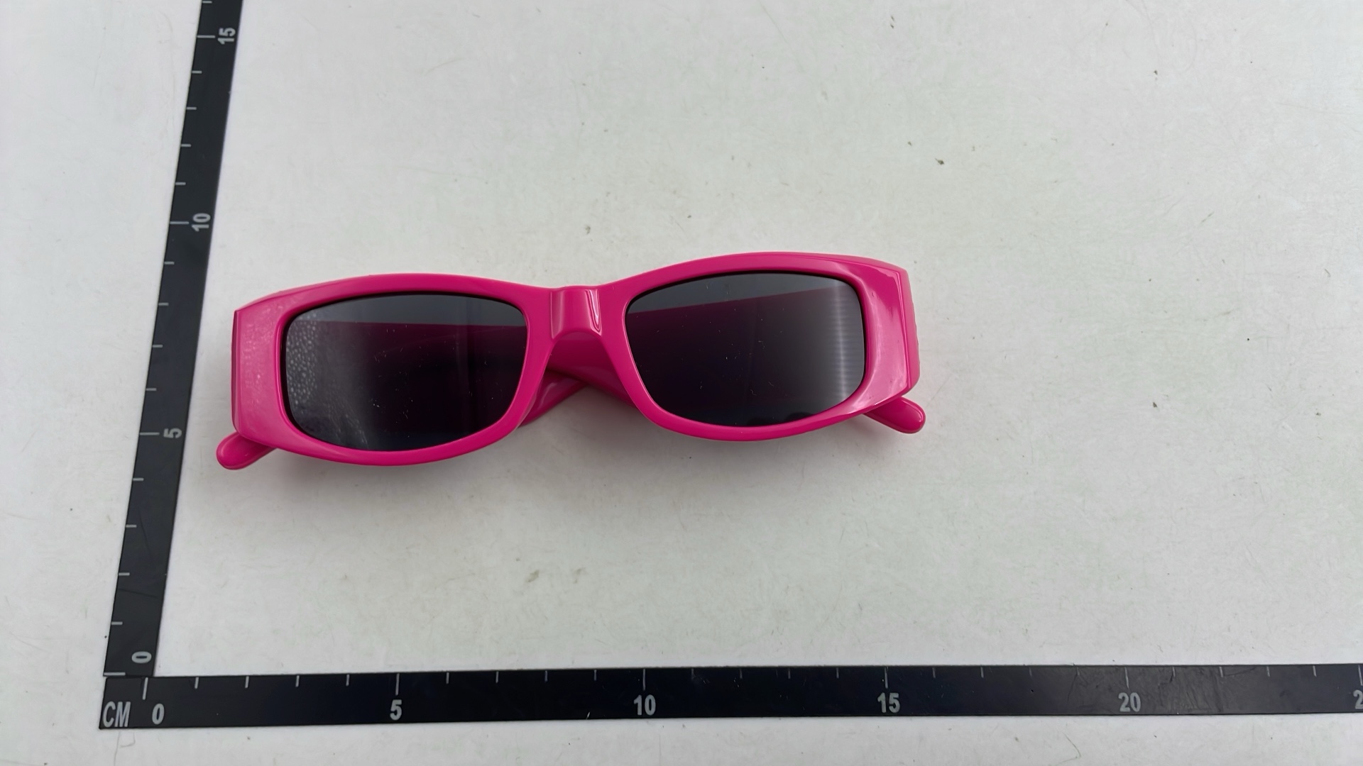 White Transparent Sunglasses with AB Lenses - Palm Angels