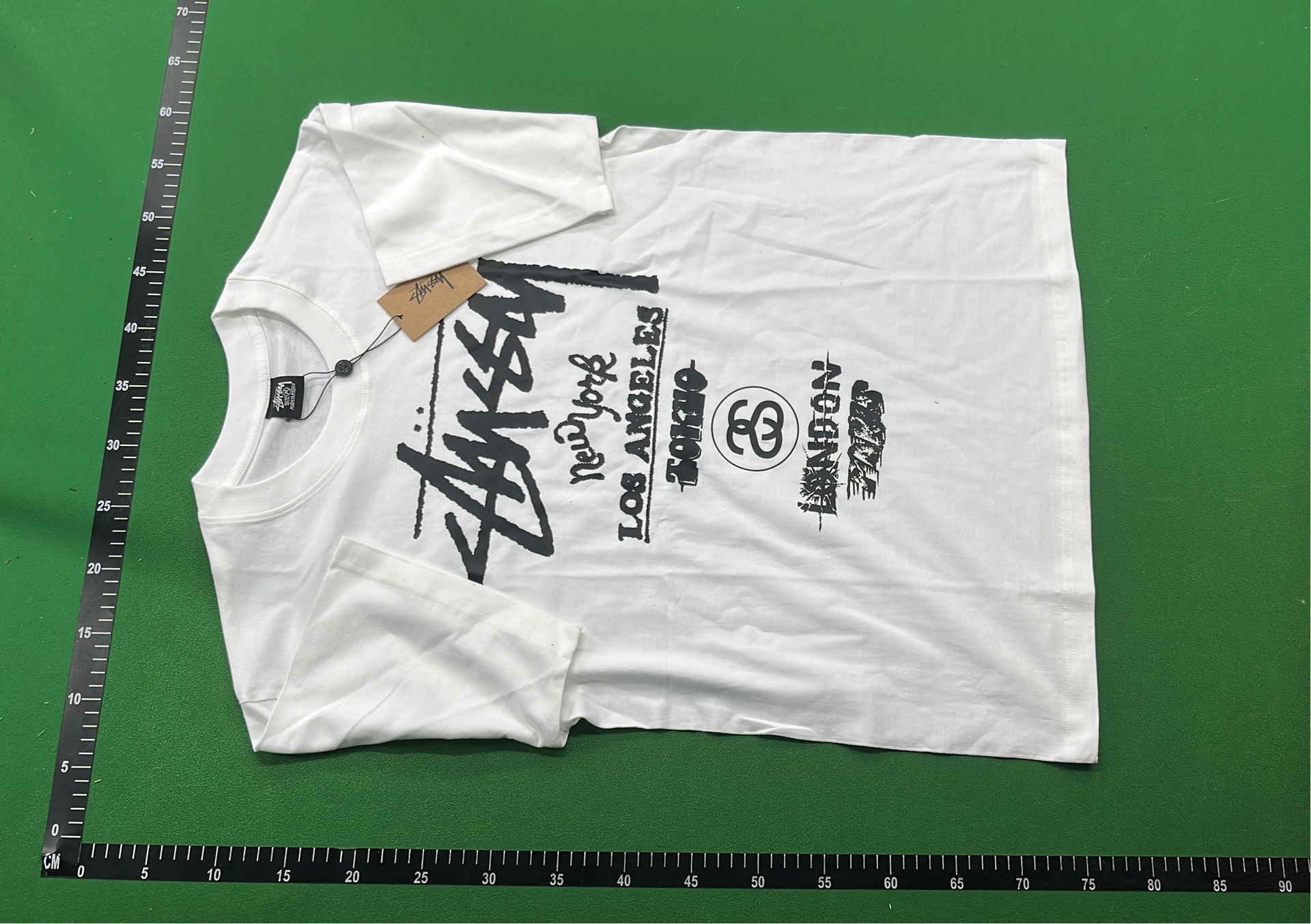 Stussy World Tour T-Shirt Black