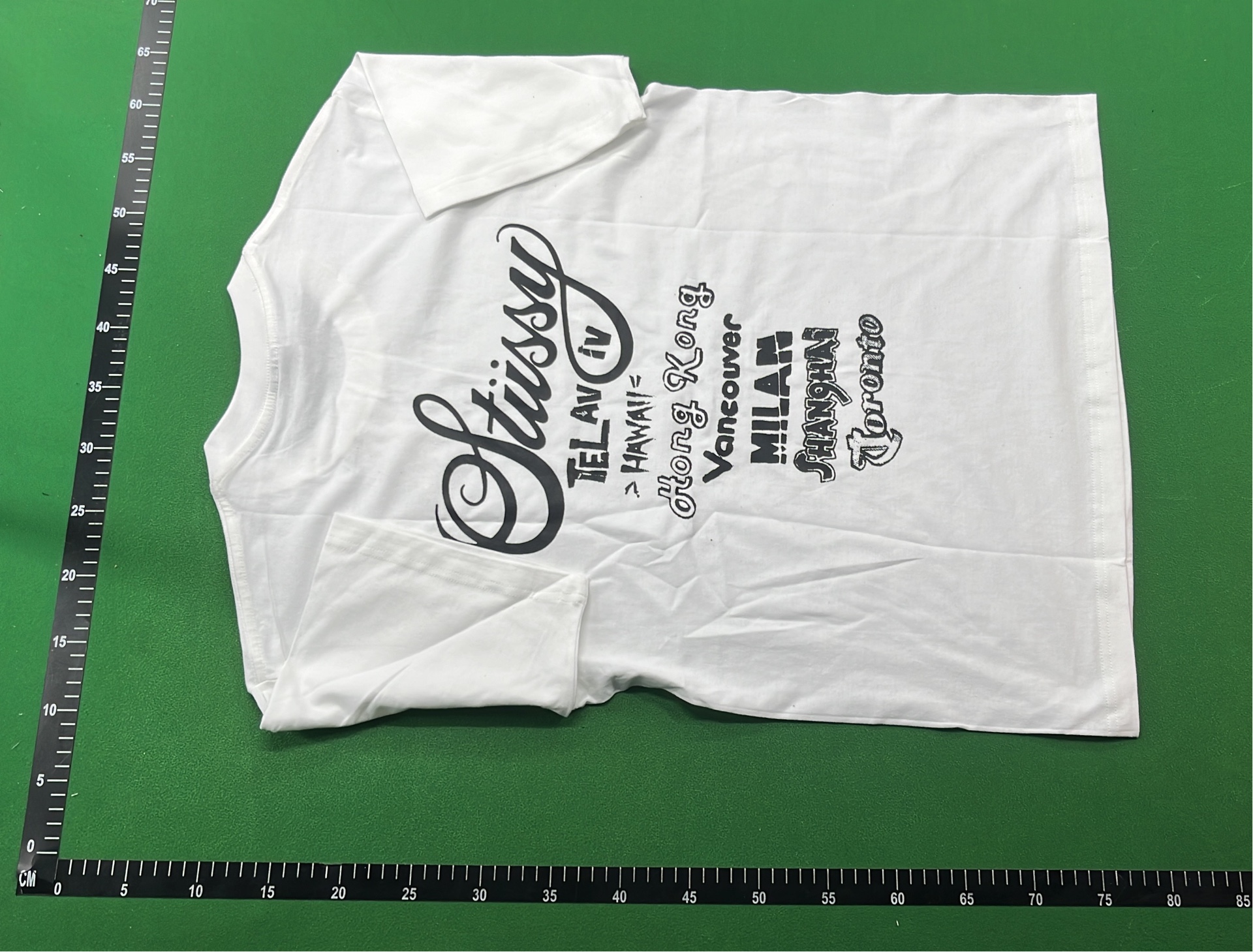 Stussy World Tour T-Shirt Black