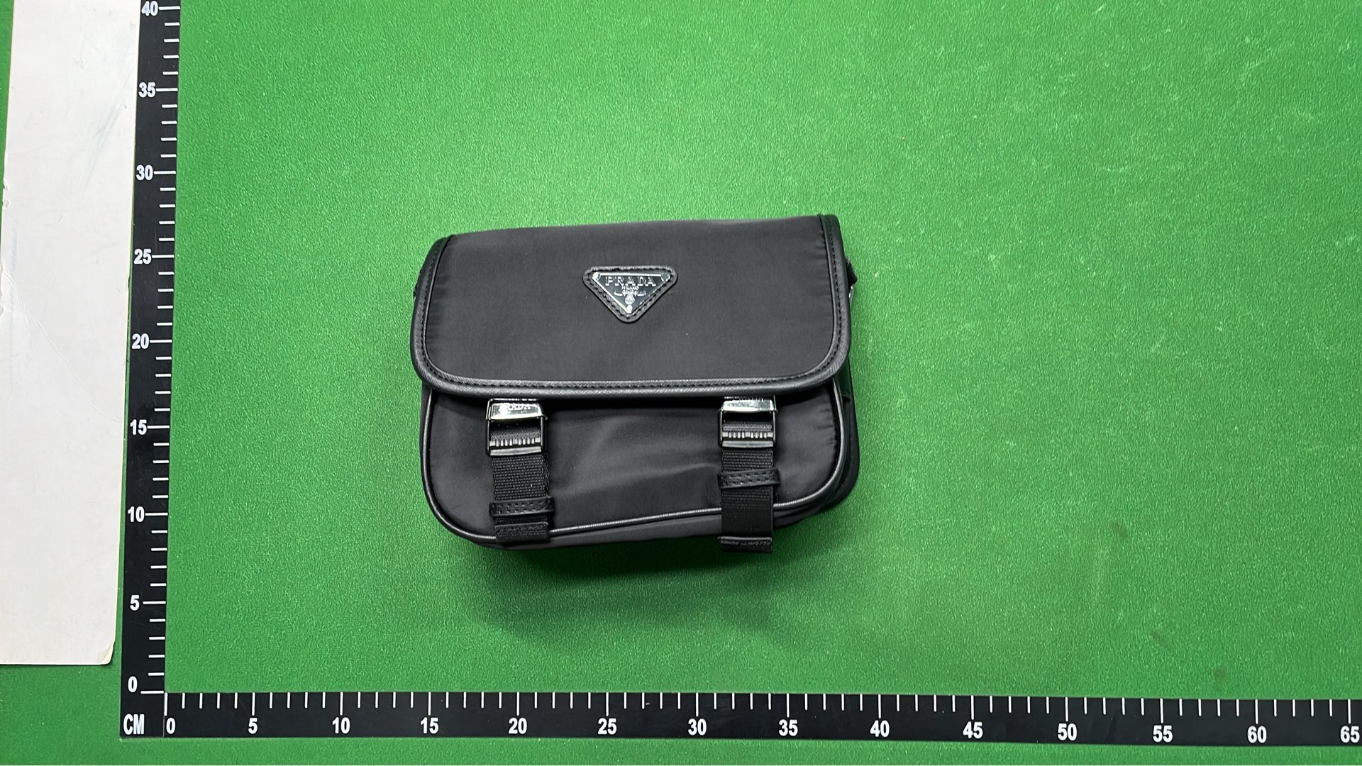 Prada Black Nylon Crossbody Bag with Detachable Pouch