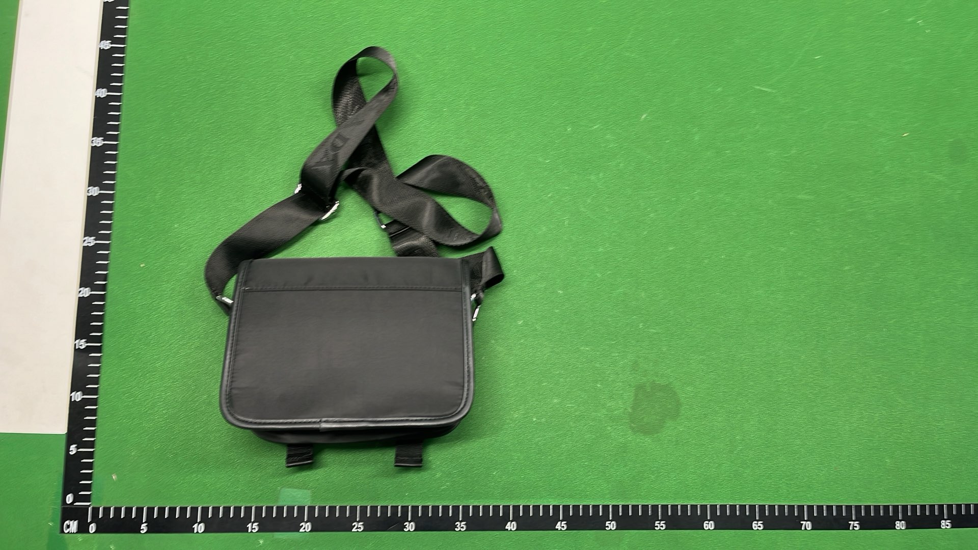 Prada Black Nylon Crossbody Bag with Detachable Pouch