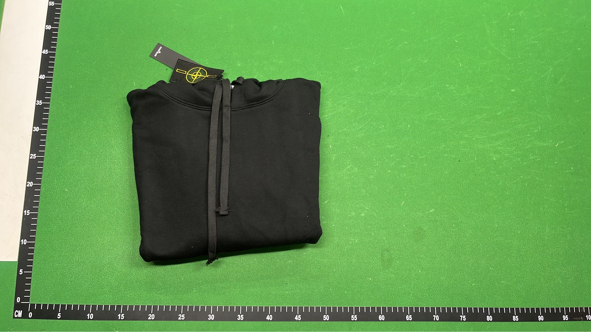 Stone Island Zip-Up Hoodie in White, Black, Olive, and Pink