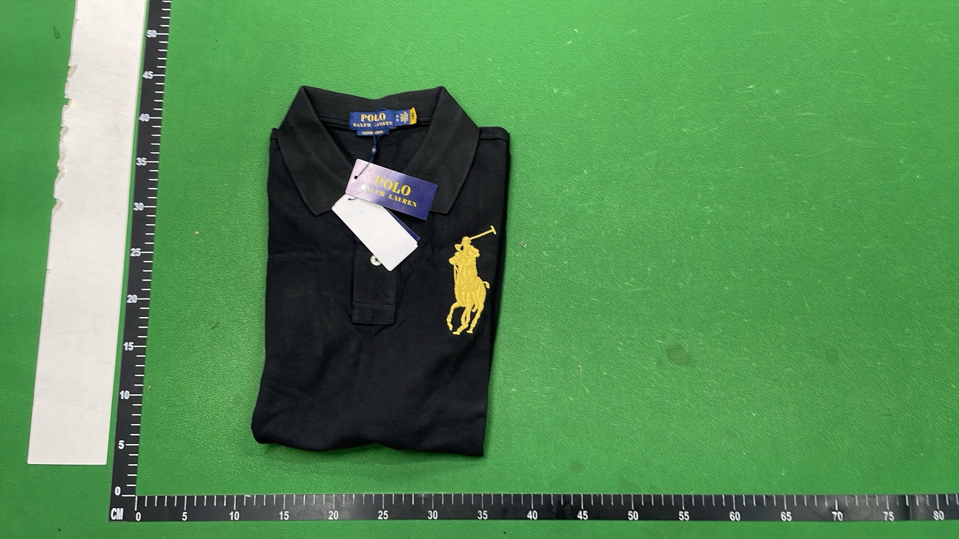 Custom Slim Fit Polo Shirt with Big Pony Logo