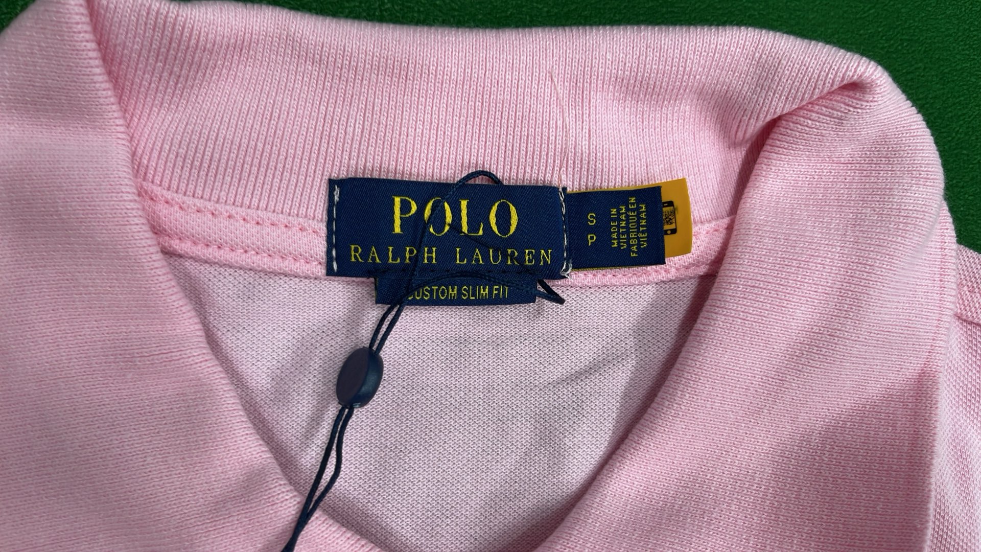 Custom Slim Fit Polo Shirt with Big Pony Logo