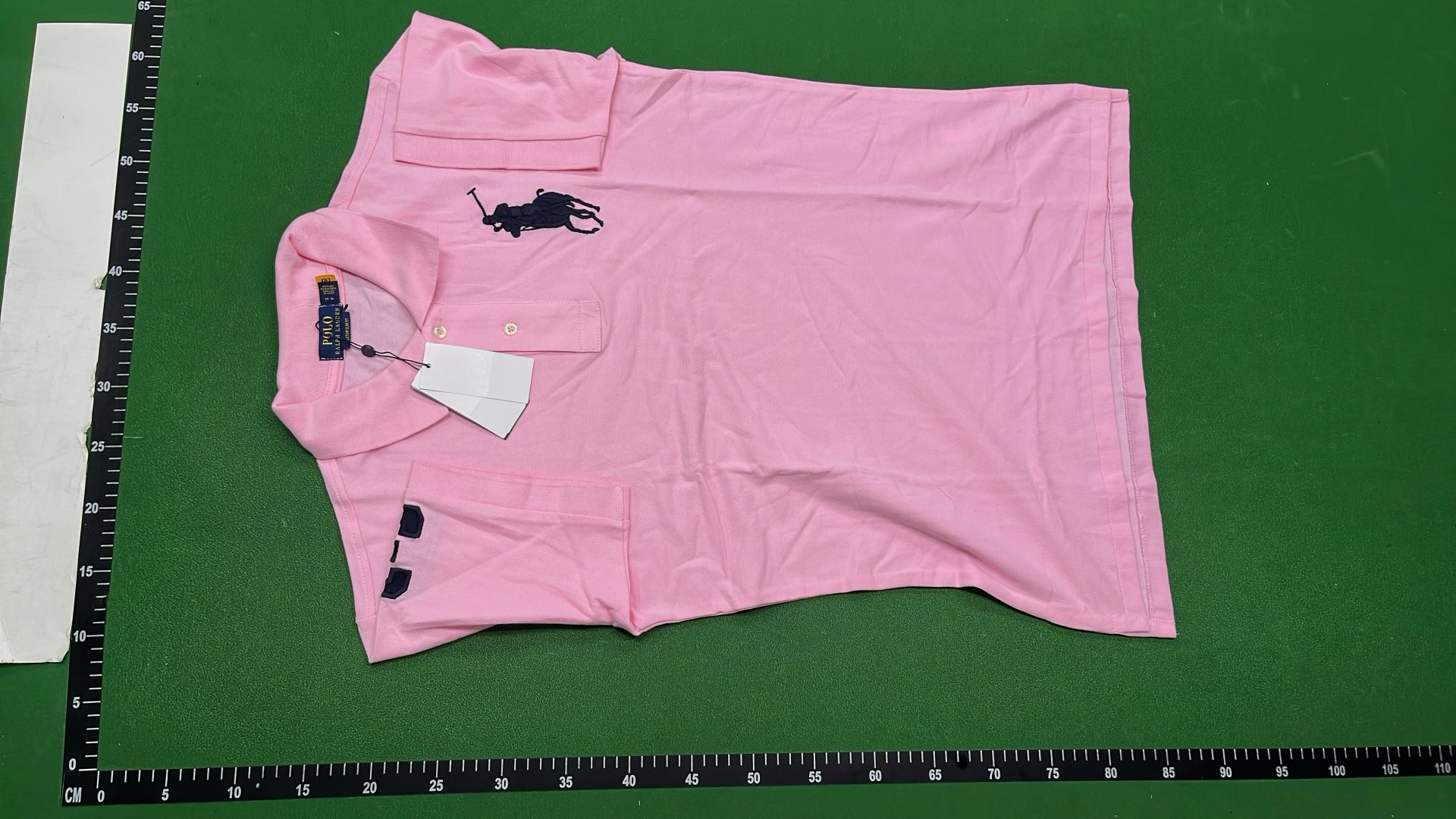 Custom Slim Fit Polo Shirt with Big Pony Logo
