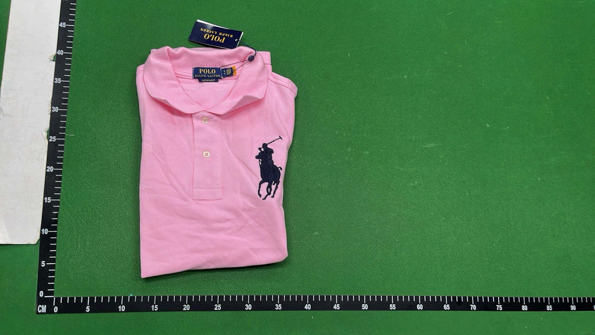 Custom Slim Fit Polo Shirt with Big Pony Logo