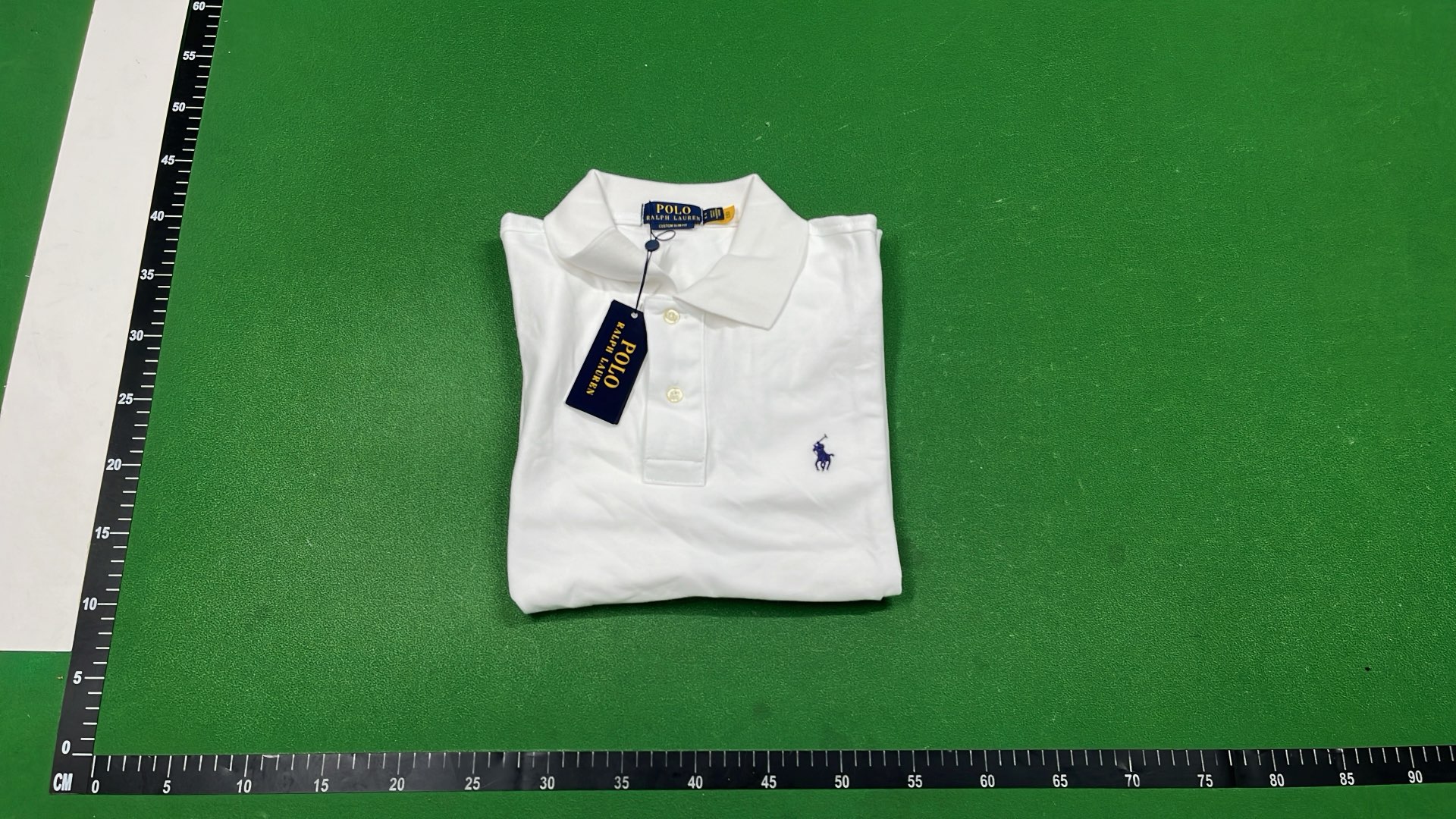 Purple Polo Shirt with Green Pony Logo