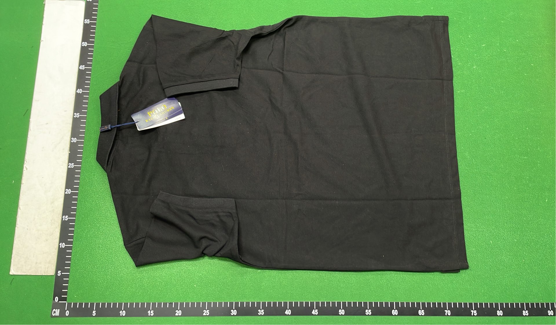 Purple Polo Shirt with Green Pony Logo