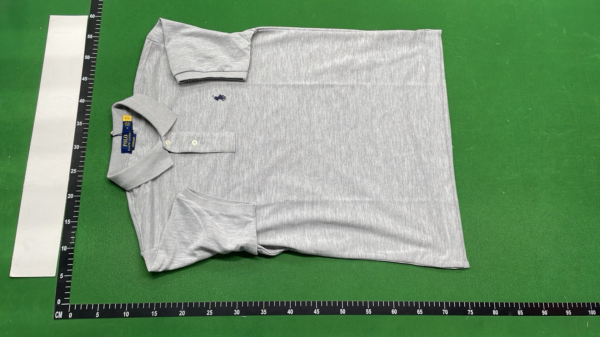 Purple Polo Shirt with Green Pony Logo