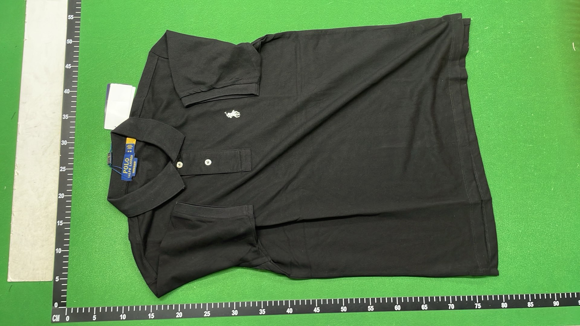 Purple Polo Shirt with Green Pony Logo