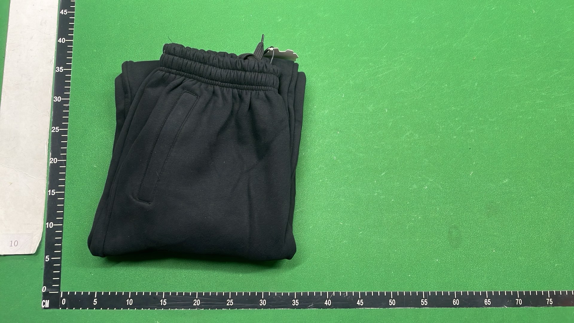 Black Hugo Sweatpants with Unique Logo Design
