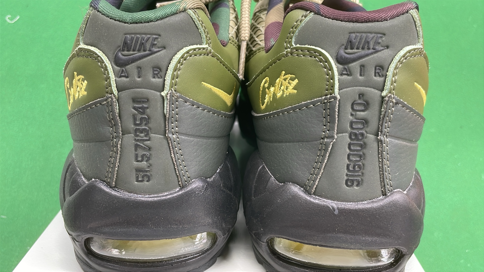 Nike Air Max 95 Camo Green Military Sneakers