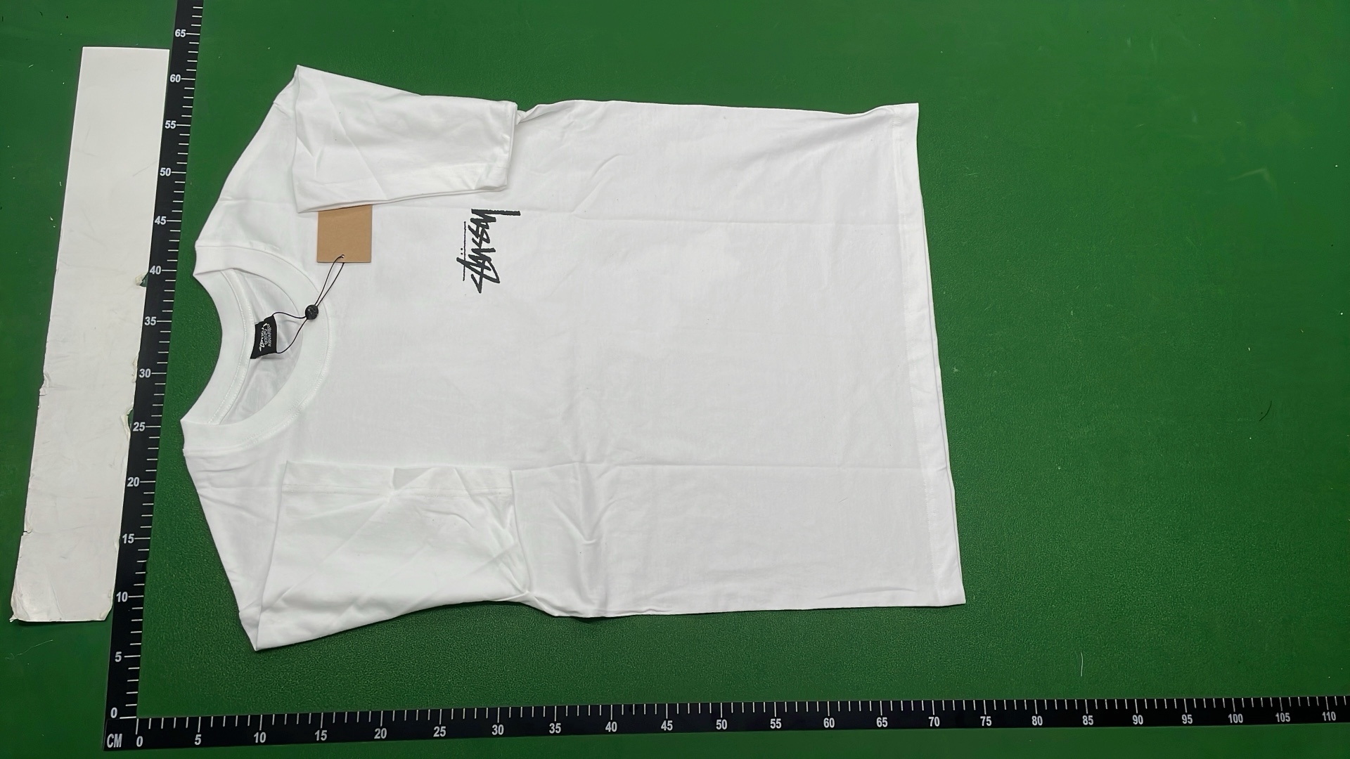 Stussy Black T-Shirt with Eye Graphic Design