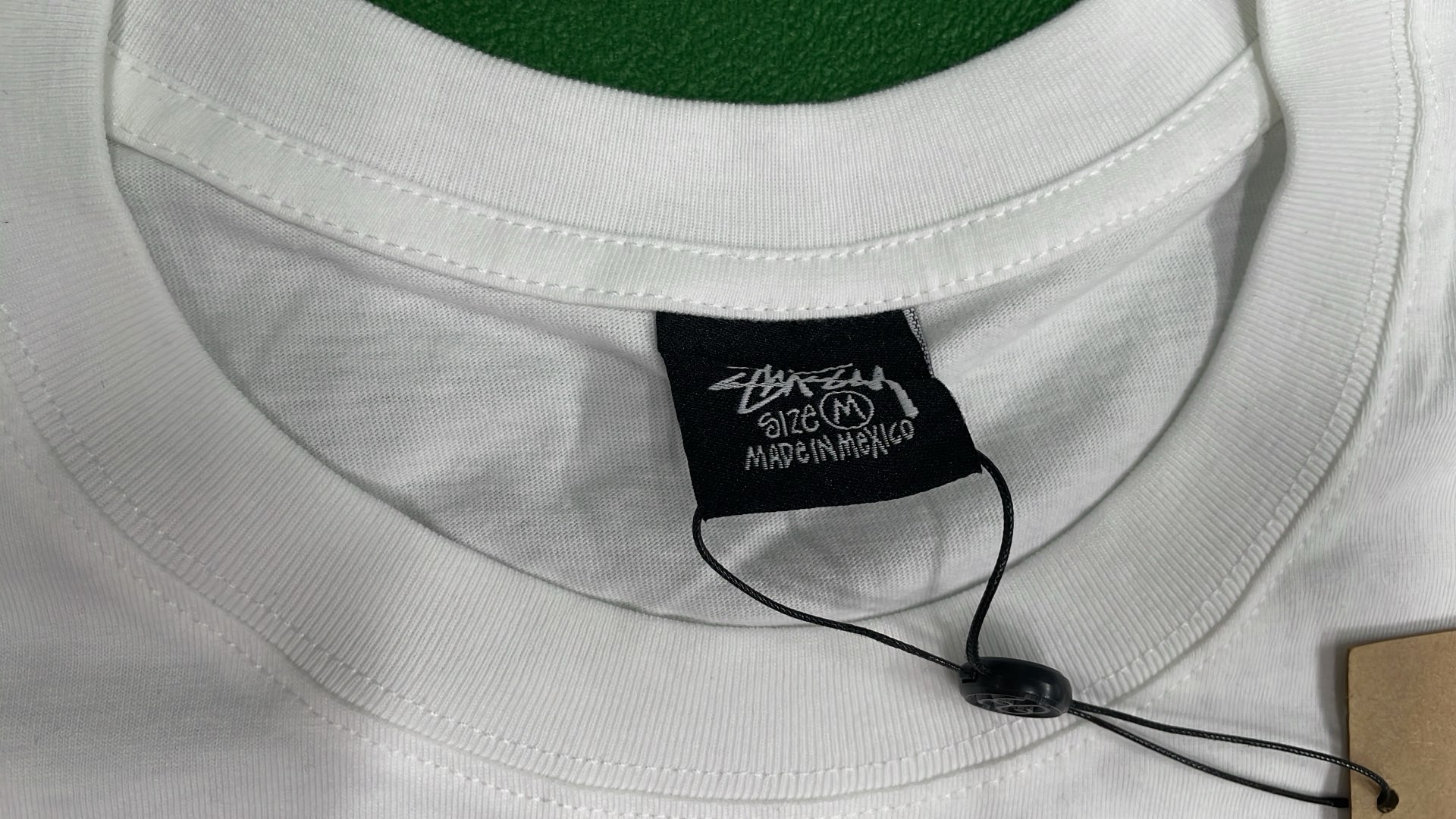 Stussy Black T-Shirt with Eye Graphic Design