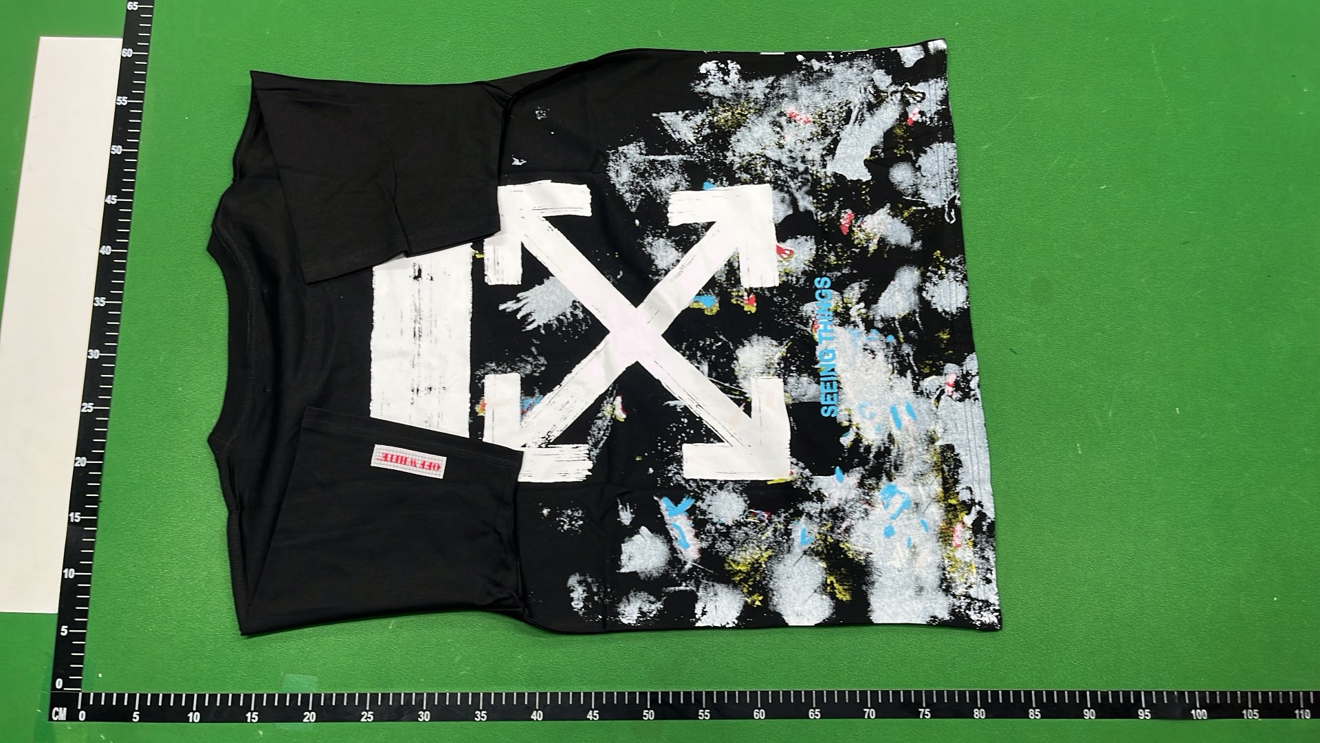 Blue Drip X Logo Black T-Shirt