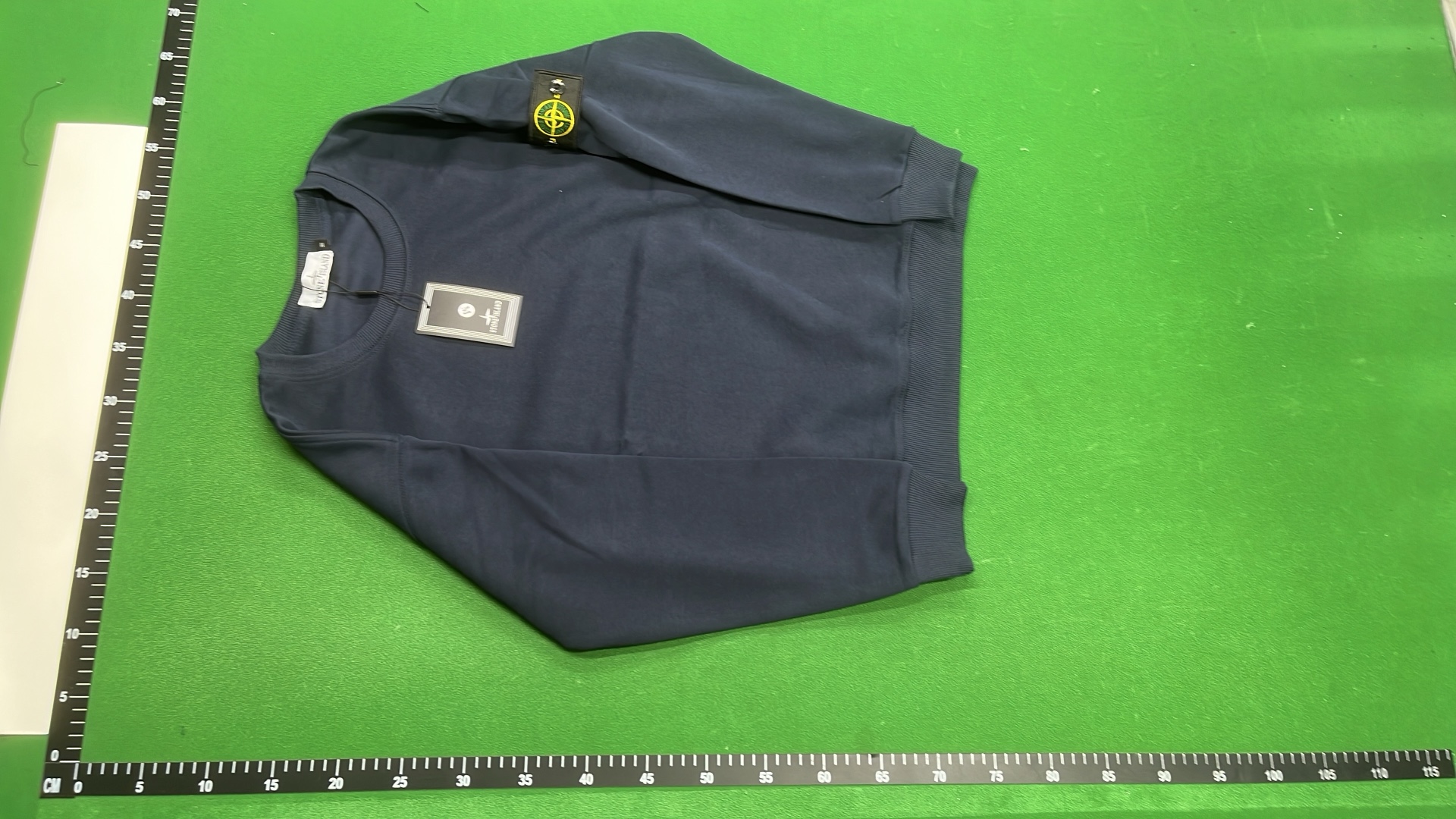 Stone Island Black Hoodie and Pants Set