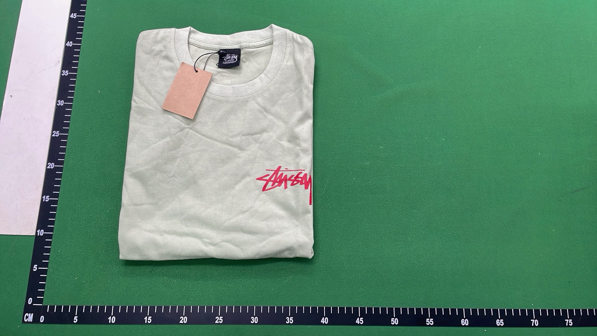 Stussy x Nike Green T-Shirt with City Logos