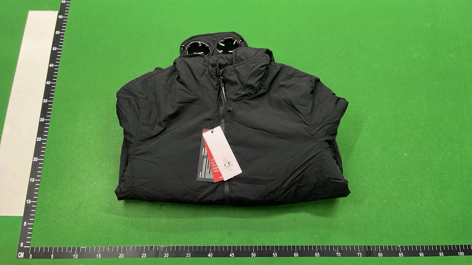 Blue Hooded Jacket with Goggles Design