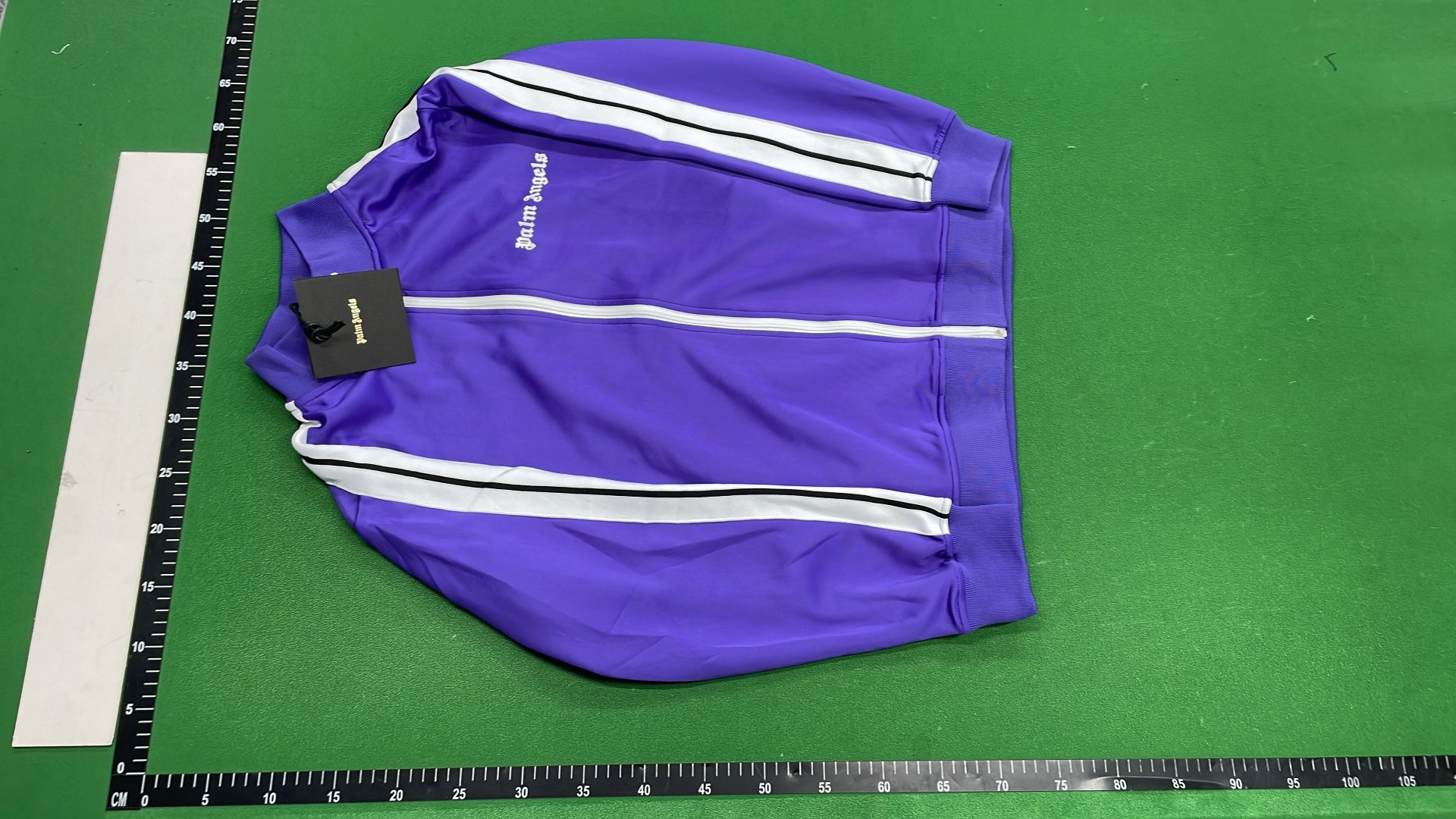 Palm Angels Black Track Jacket and Pants Set
