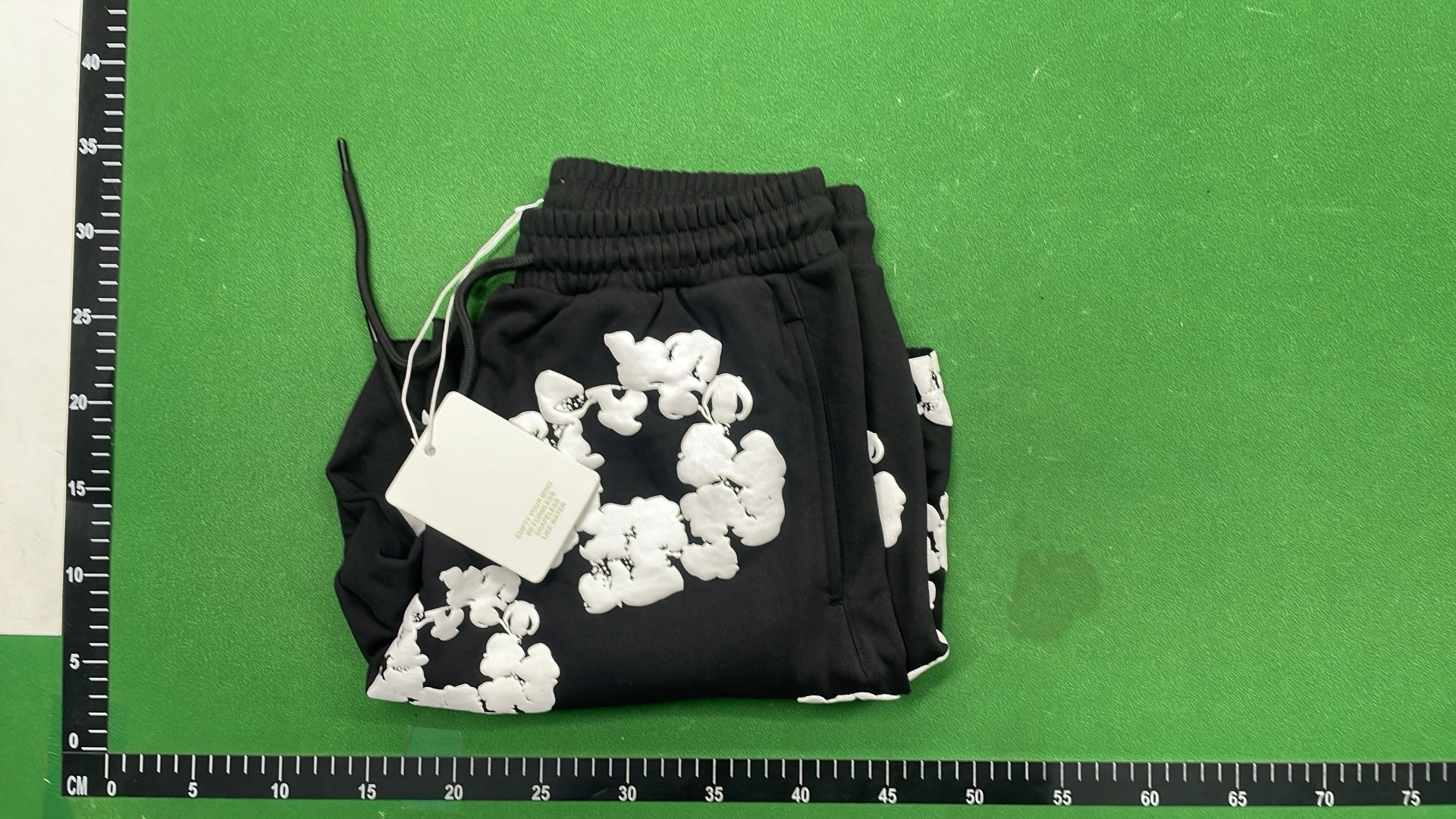 Black White Floral Print Shorts