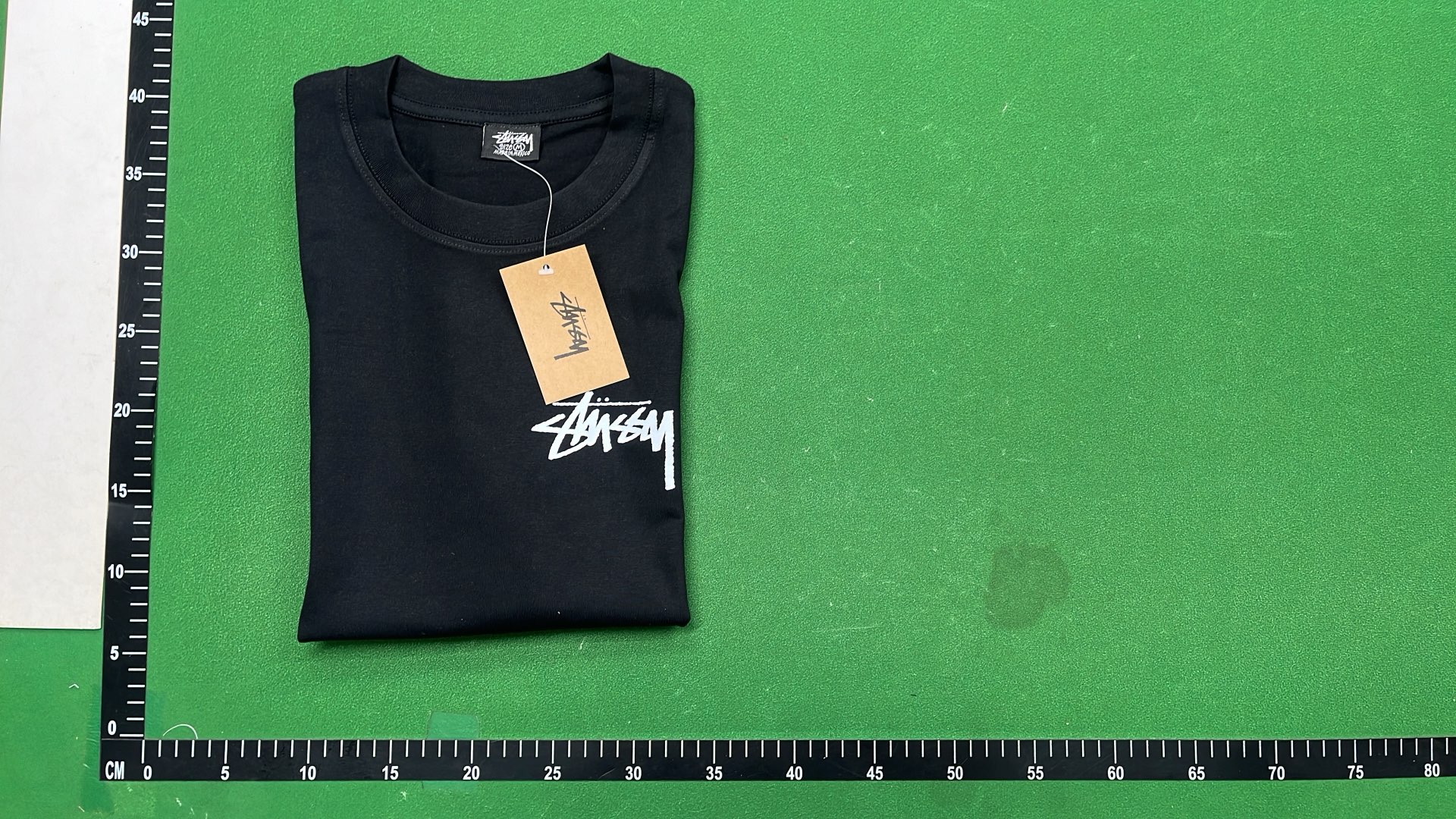 Stussy Strawberry Graphic T-Shirt - Black
