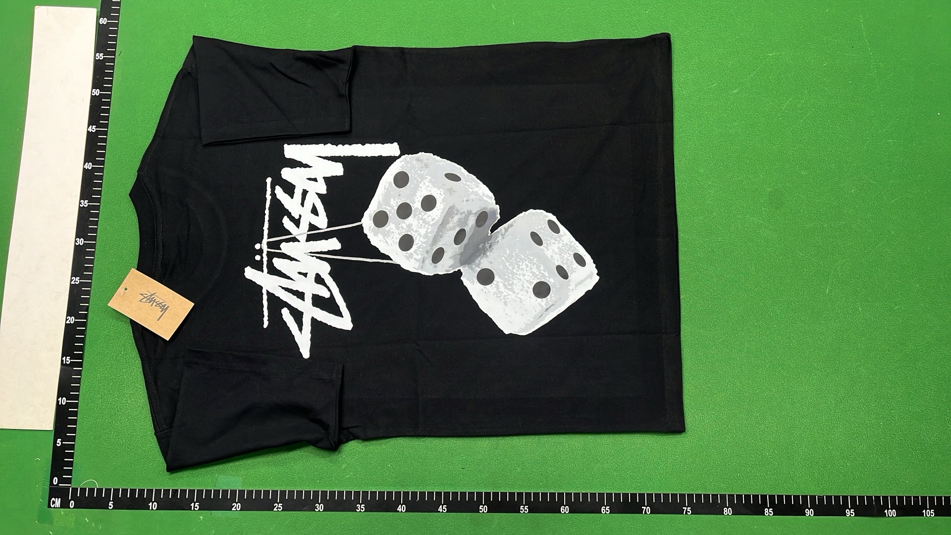 Stussy Strawberry Graphic T-Shirt - Black